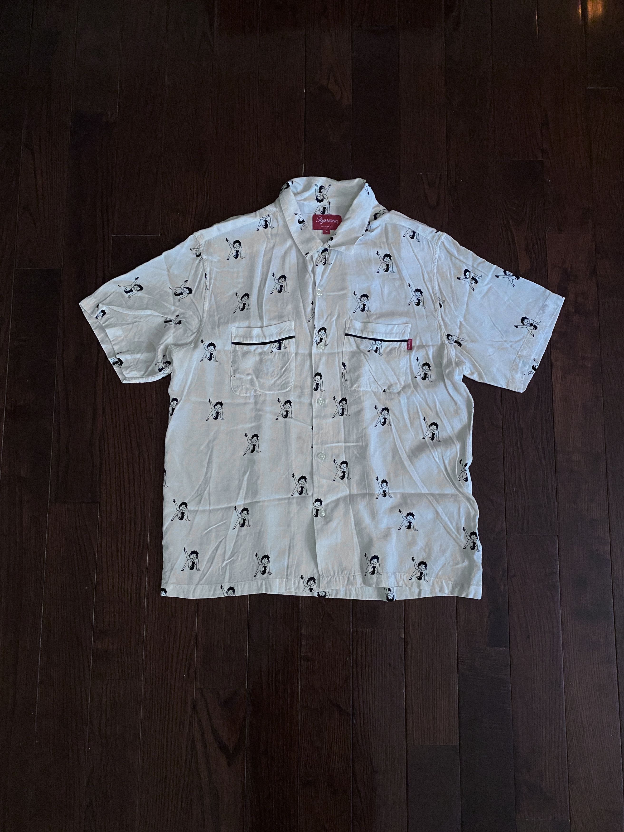 Supreme Supreme Heels Rayon Shirt | Grailed