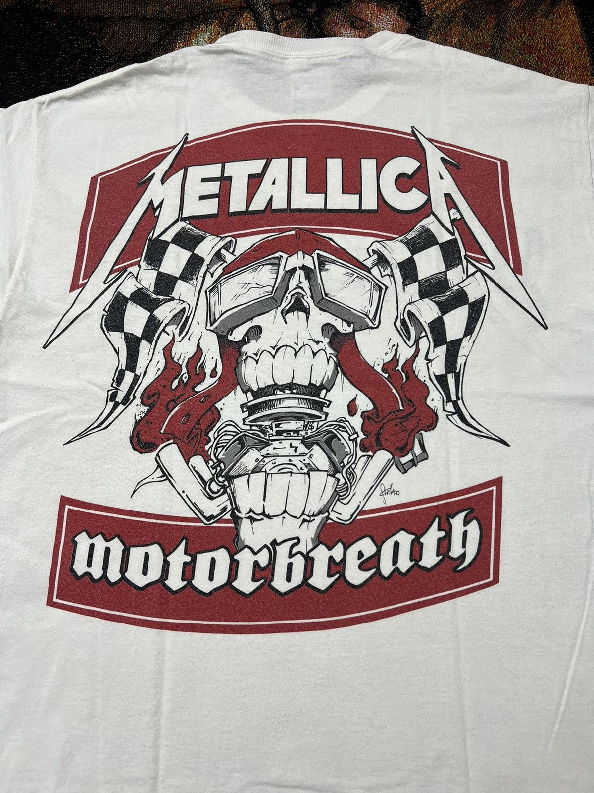 Band Tees 2011 Metallica Motorbreath Tee Size US L / EU 52-54 / 3 - 1 Thumbnail