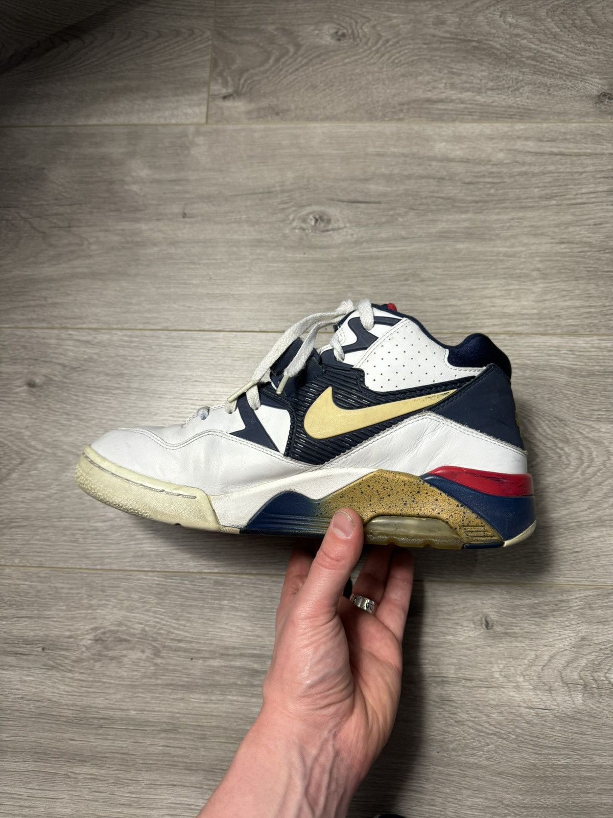 Nike × Vintage 2004 Nike Air Force 180 Olympic Dream Team Size US 10 / EU 43 - 7 Thumbnail