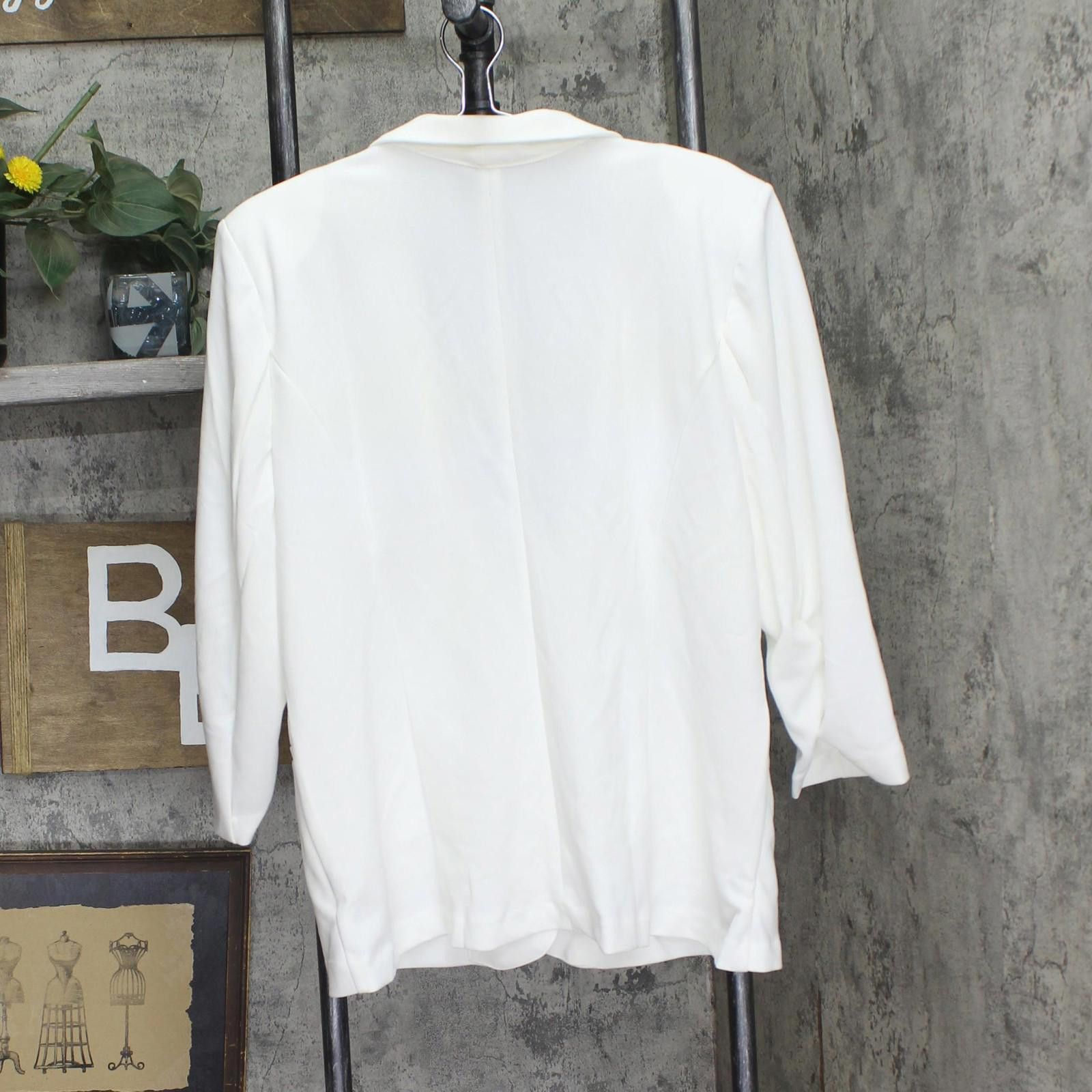Other Ny Collection Plus Size Jacket With 3/4 Sleeves White 3x Size 3XL / US 20-22 - 2 Thumbnail