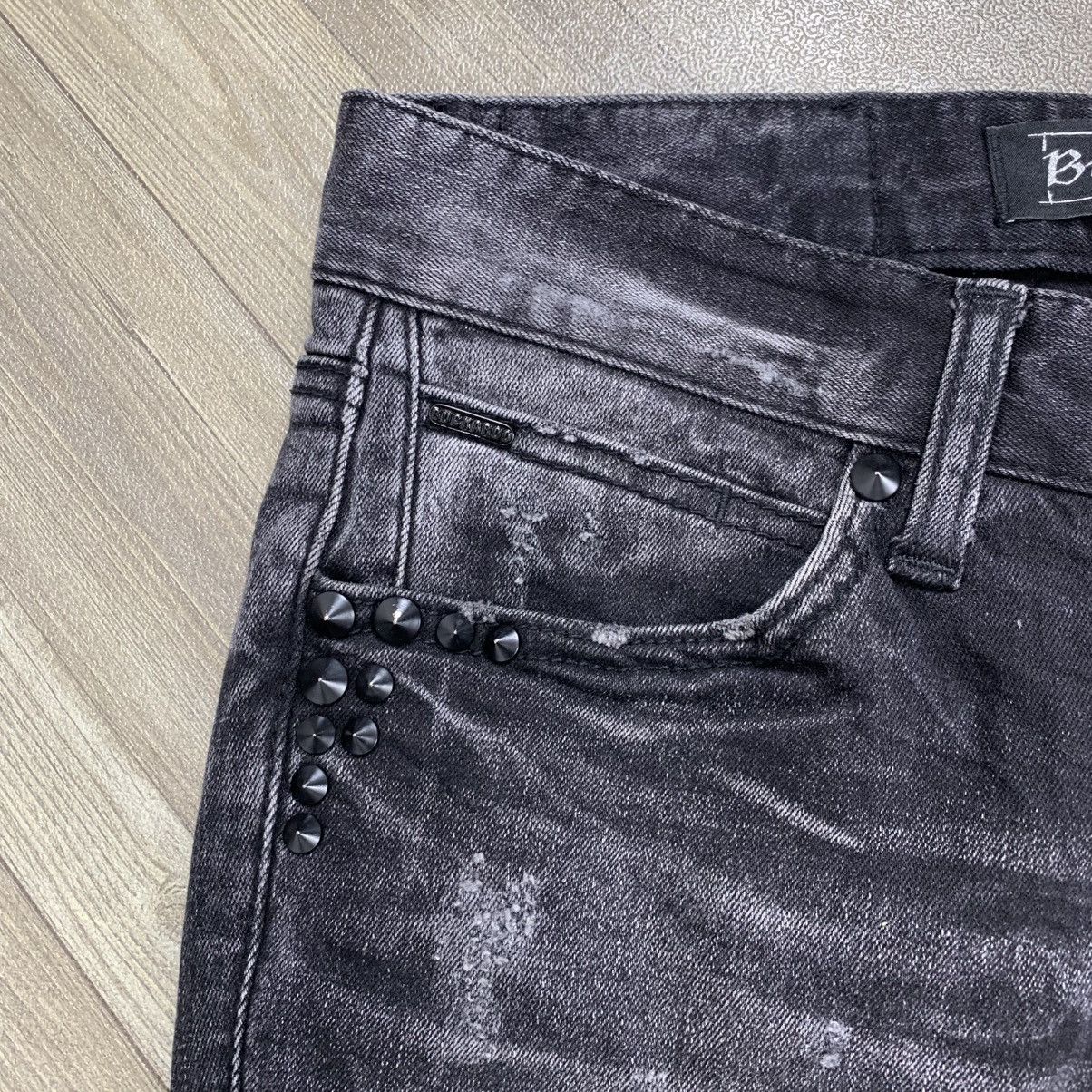 Japanese Brand Punk Style 2000’s Buckaro Distressed Clawmark Slim Jeans Size US 31 - 7 Thumbnail