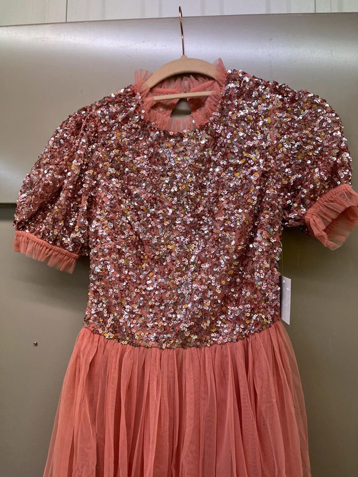 Issey Miyake Maya Bridesmaid dress NWT Sequin Puff Size S / US 4 / IT 40 - 3 Thumbnail