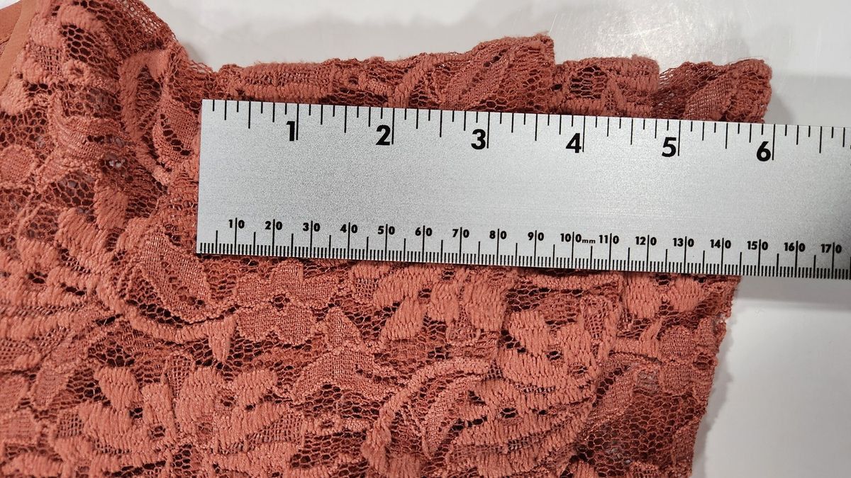 Other Zink London Lace Mini Dress Floral Tie-Neck Flutter Sleeve Size XS / US 0-2 / IT 36-38 - 8 Thumbnail