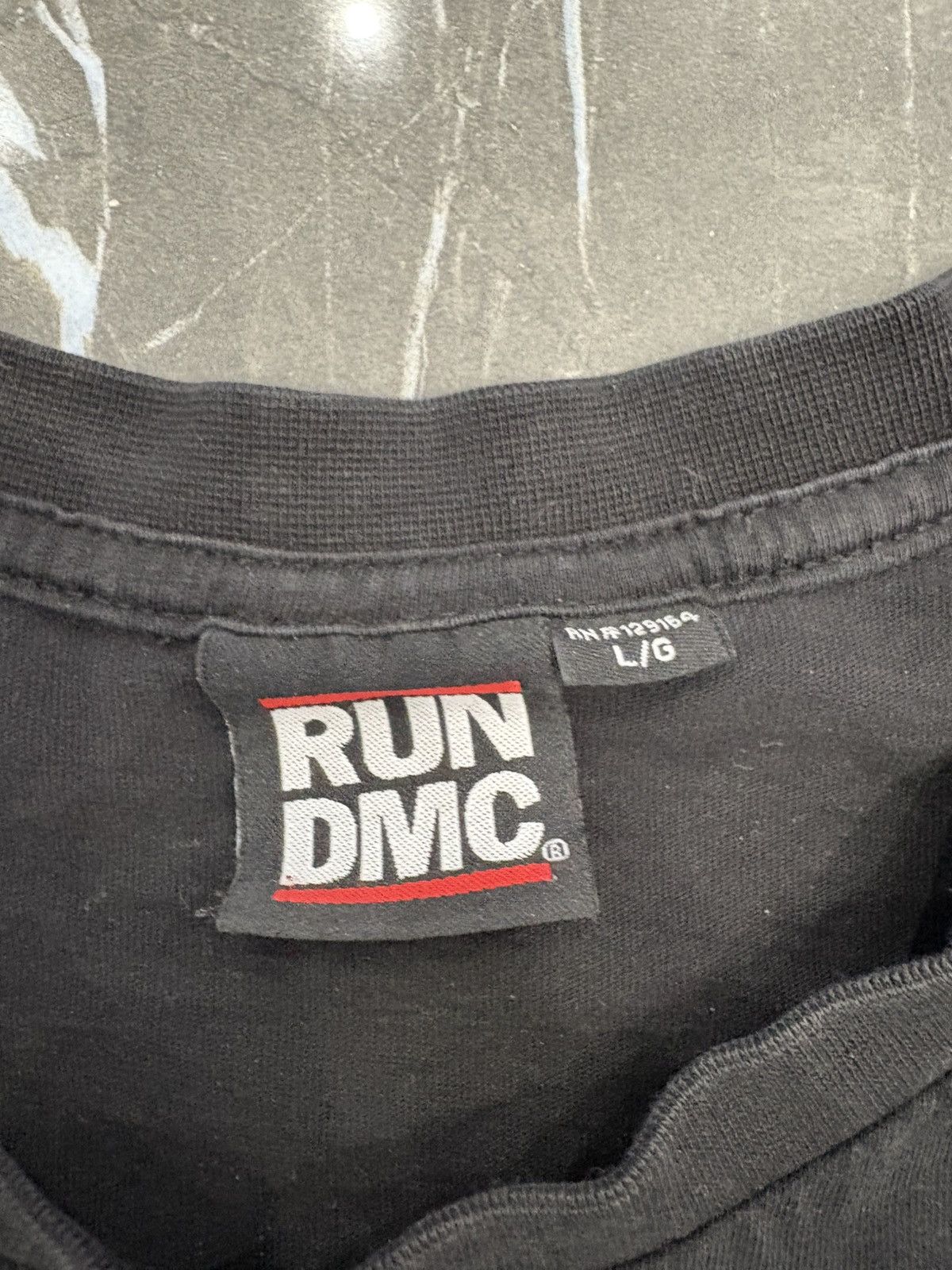 RUN DMC × Rap Tees Run DMC Boxed Logo Raising Hell Rap Tee Official Licensed Size US L / EU 52-54 / 3 - 3 Thumbnail