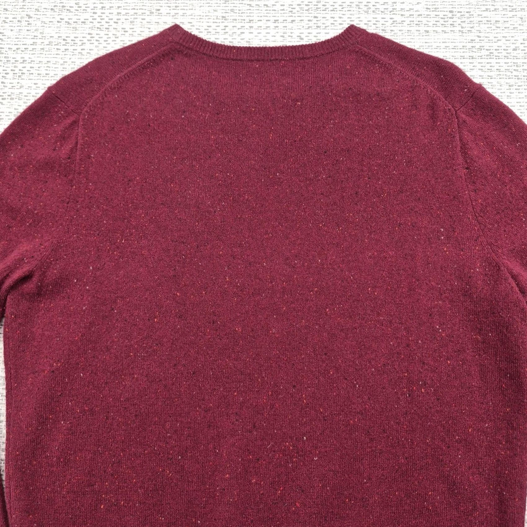 J.Crew J.Crew Sweater Mens Medium Red 100% Cashmere Crewneck Knit Pullover Size US M / EU 48-50 / 2 - 7 Thumbnail