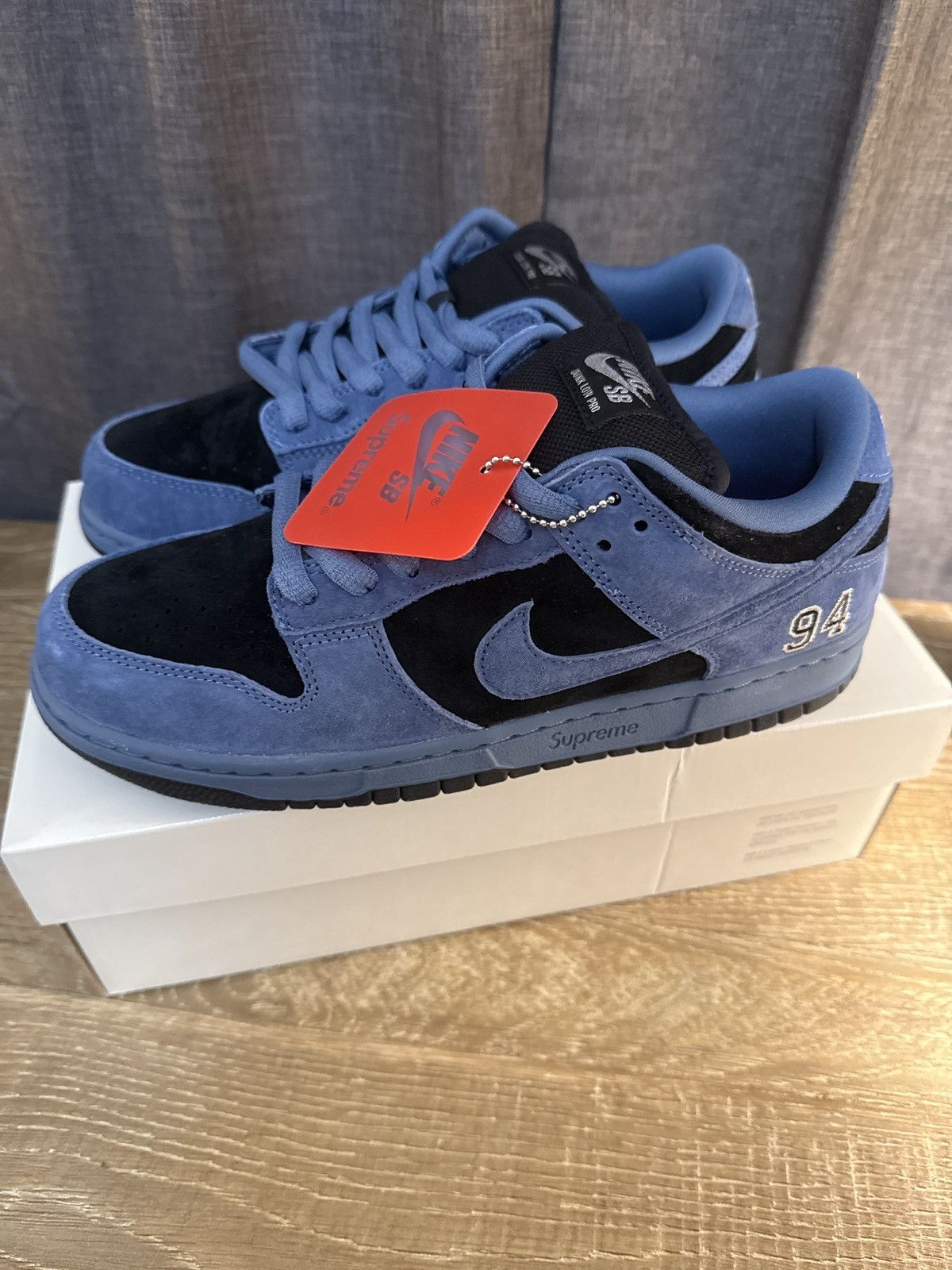 Supreme Supreme 94 Nike SB Dunk Ocean Fog USA Exclusive Pair Size US 9 / EU 42 - 1 Thumbnail