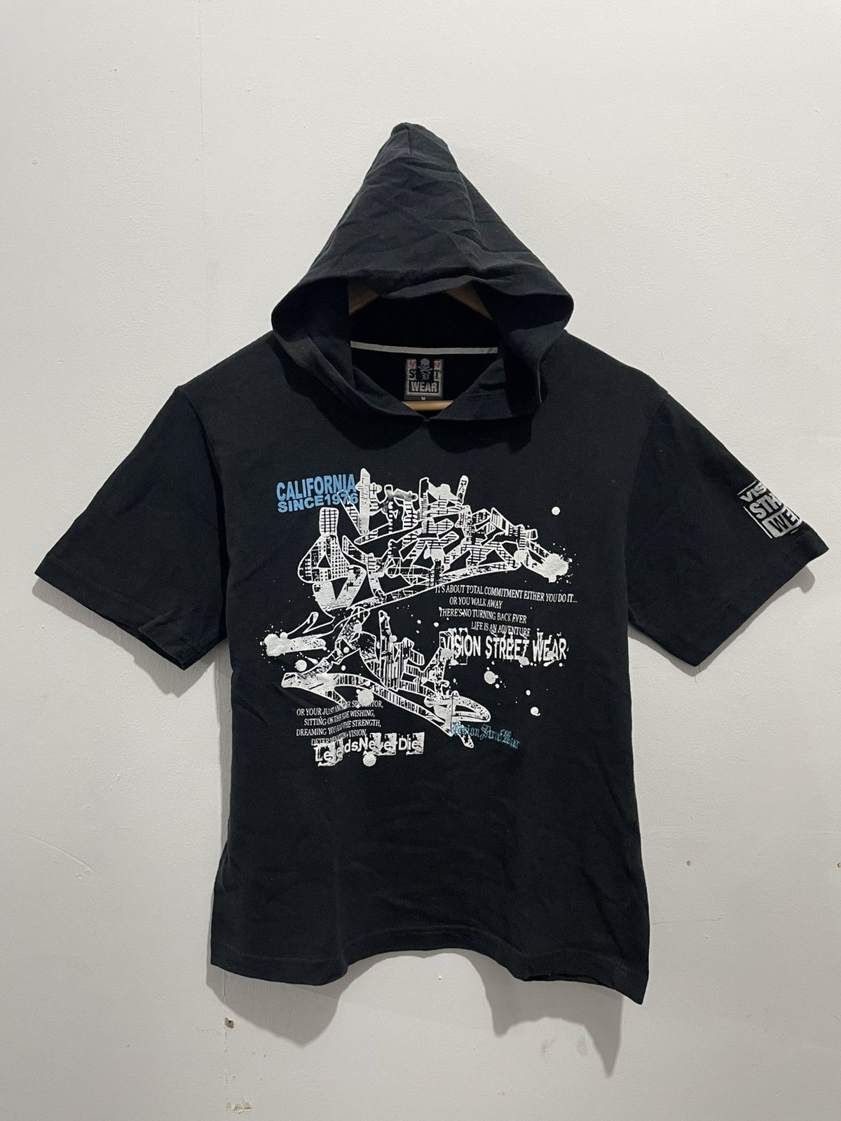 Hysteric Glamour × If Six Was Nine × Japanese Brand VISION STREET WAEAR PUNK STYLE JAPANESE POEM TSHIRT HOODIE Size US M / EU 48-50 / 2 - 1 Thumbnail