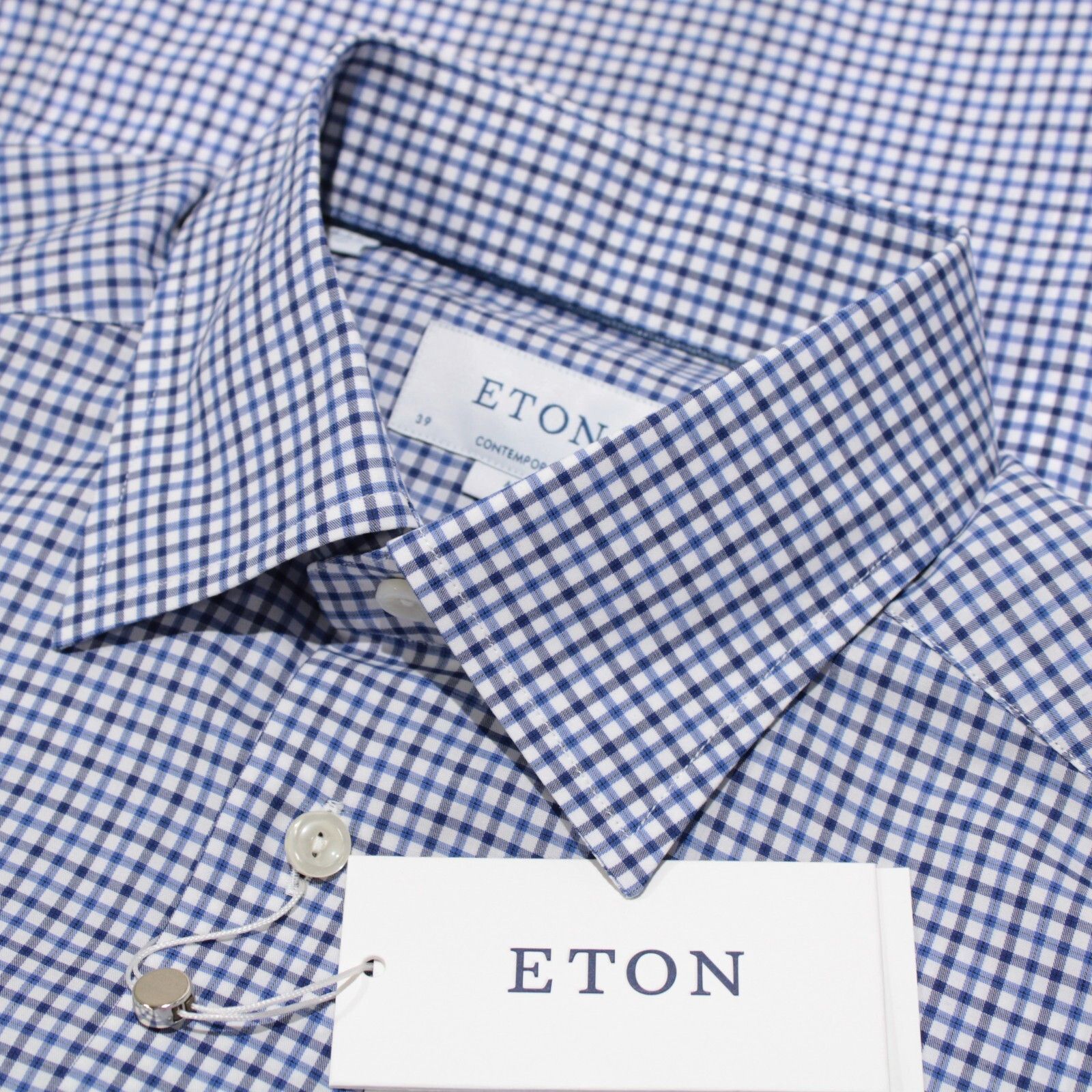 Eton Eton New with tags Shirt Size M US In Blue Size US M / EU 48-50 / 2 - 1 Thumbnail