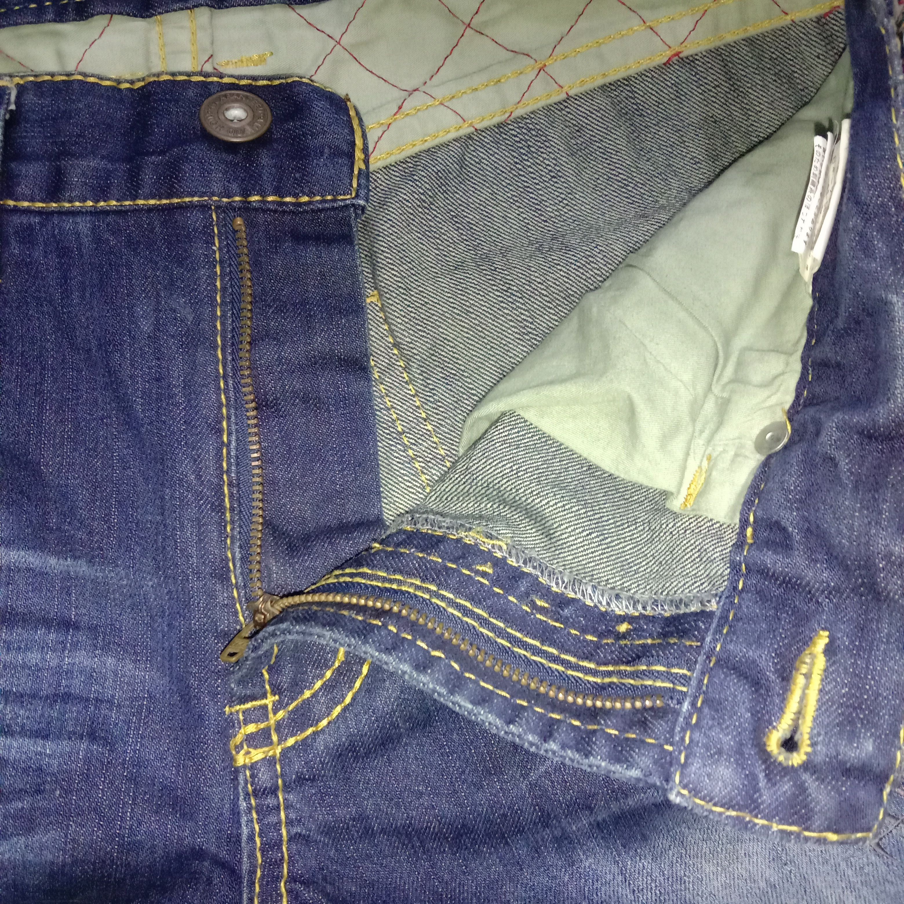 Anime × Cartoon Network × Japanese Brand Jeans Nishiki x Neon Genesis Evangelion Anime Manga Rare 00s Size US 32 / EU 48 - 10 Thumbnail