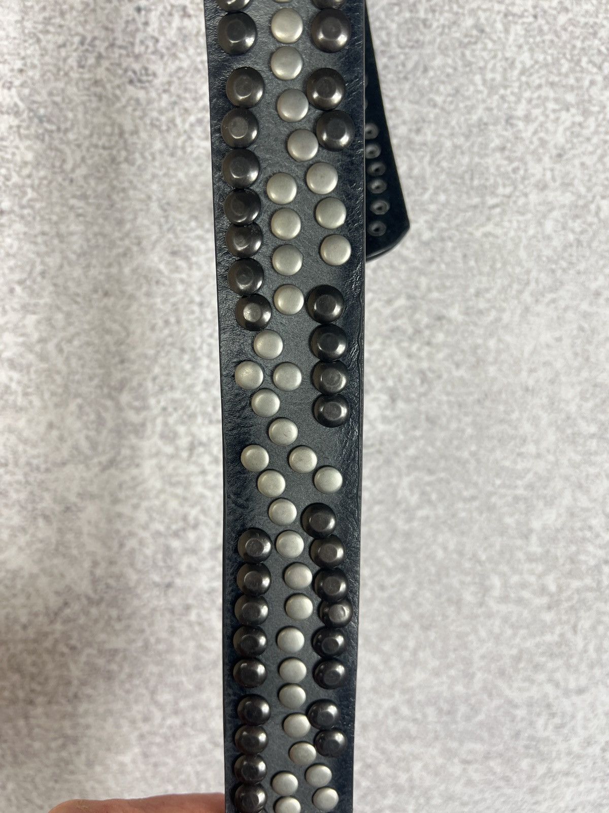 Other Vintage Y2K Leather Simon B.B. Style Avant Garde Belt Size ONE SIZE - 6 Thumbnail