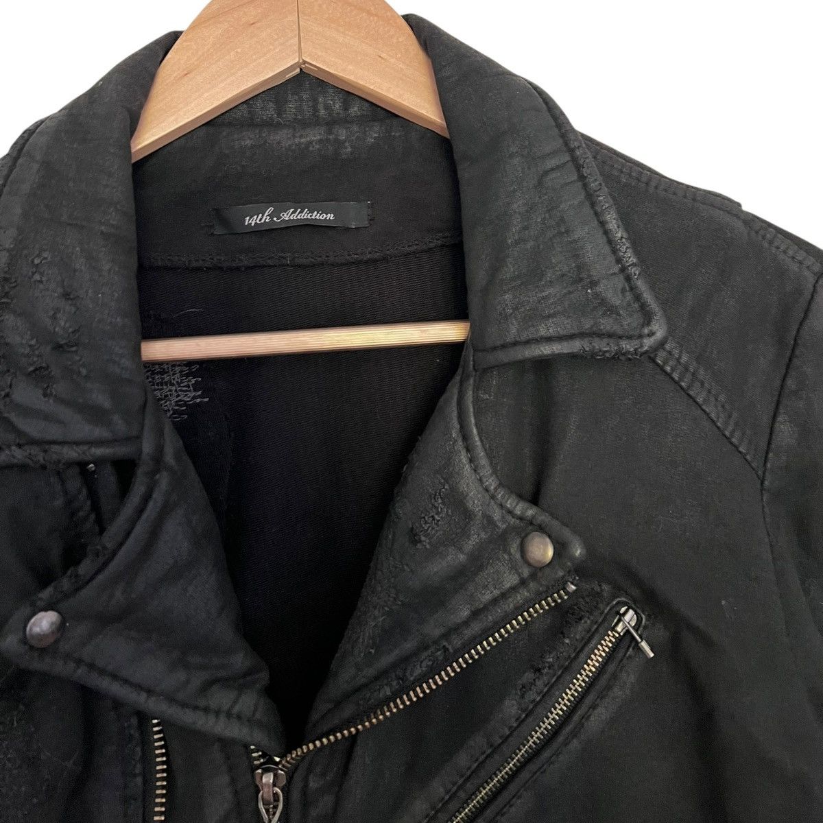 14th Addiction 14th addiction distressed jacket Size US S / EU 44-46 / 1 - 2 Thumbnail