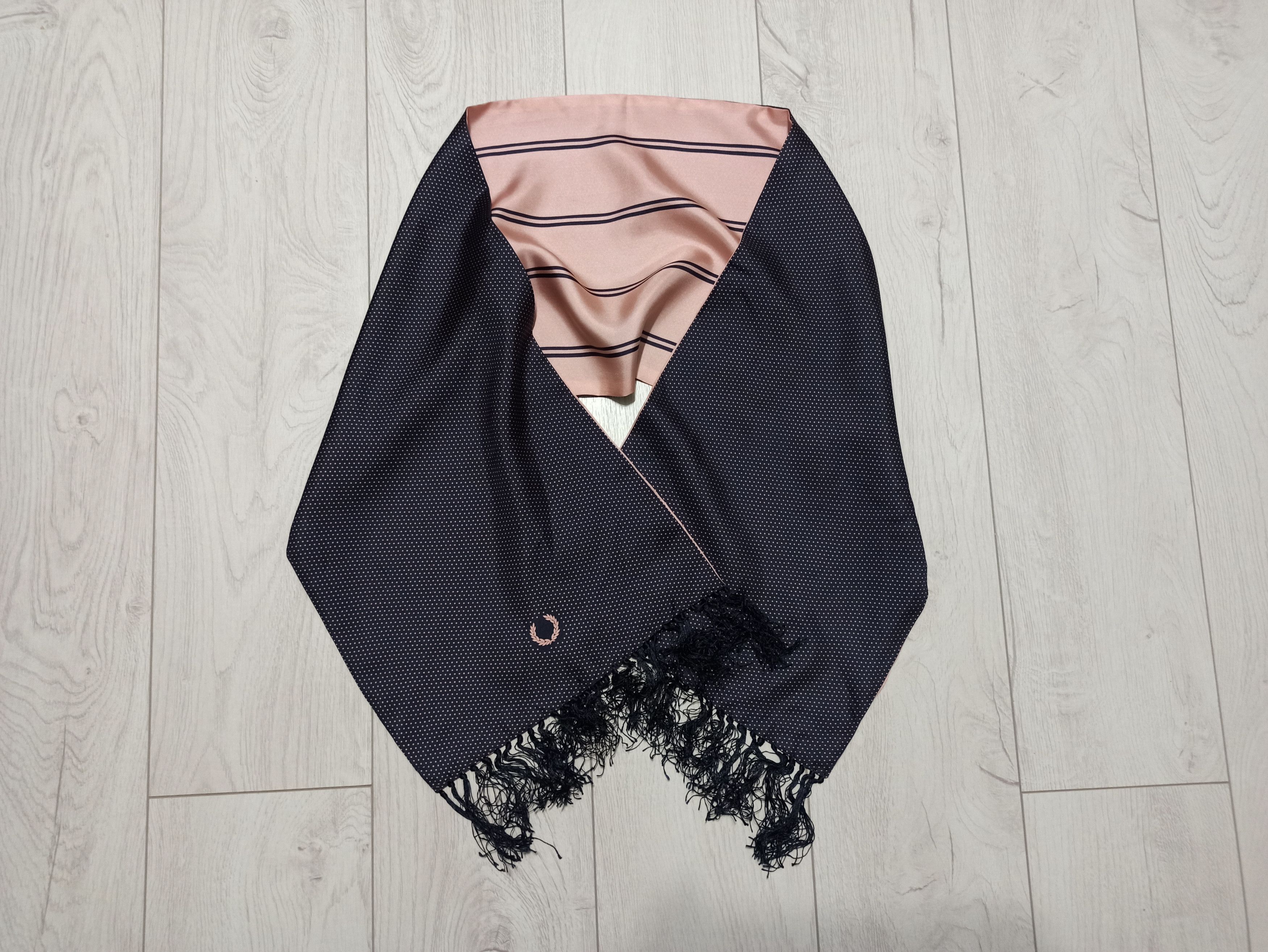 Designer × Fred Perry FRED PERRY TOOTAL SILK SCARF Size ONE SIZE - 1 Thumbnail