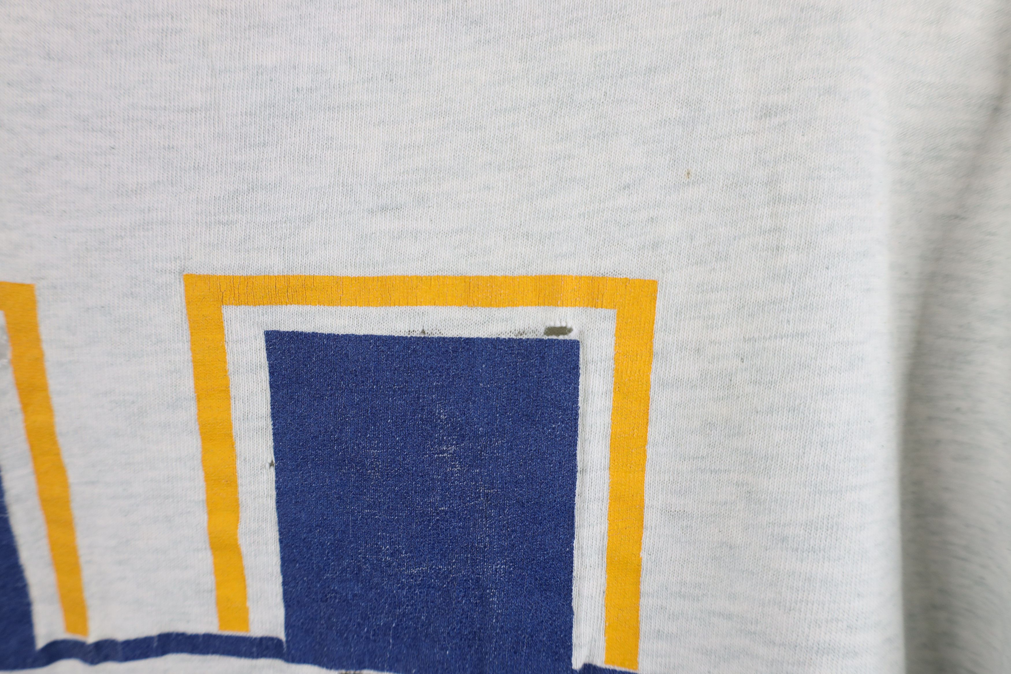 Vintage Vintage 90s East Texas State University T-Shirt Heather Gray Size US XL / EU 56 / 4 - 9 Thumbnail