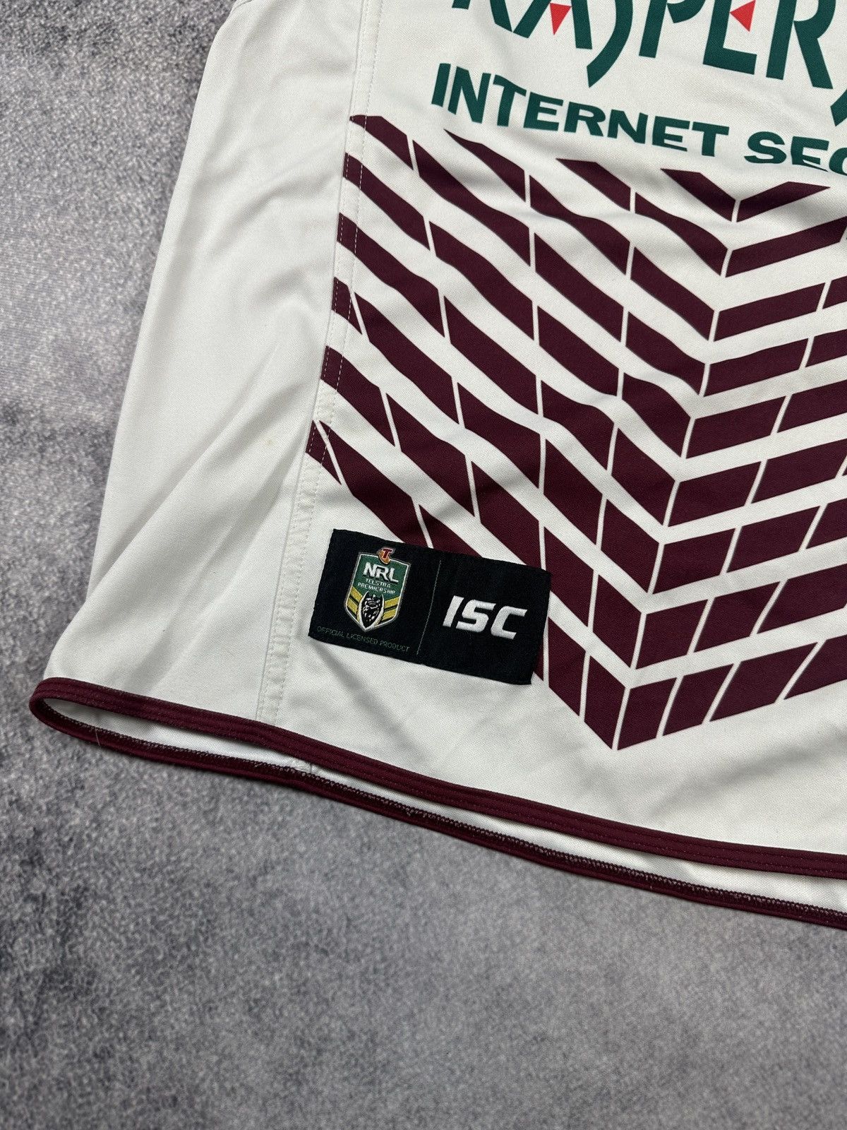 Vintage ISC Manly Warringham Sea Eagles Rugby Jersey NRL Rare M Size US M / EU 48-50 / 2 - 3 Thumbnail