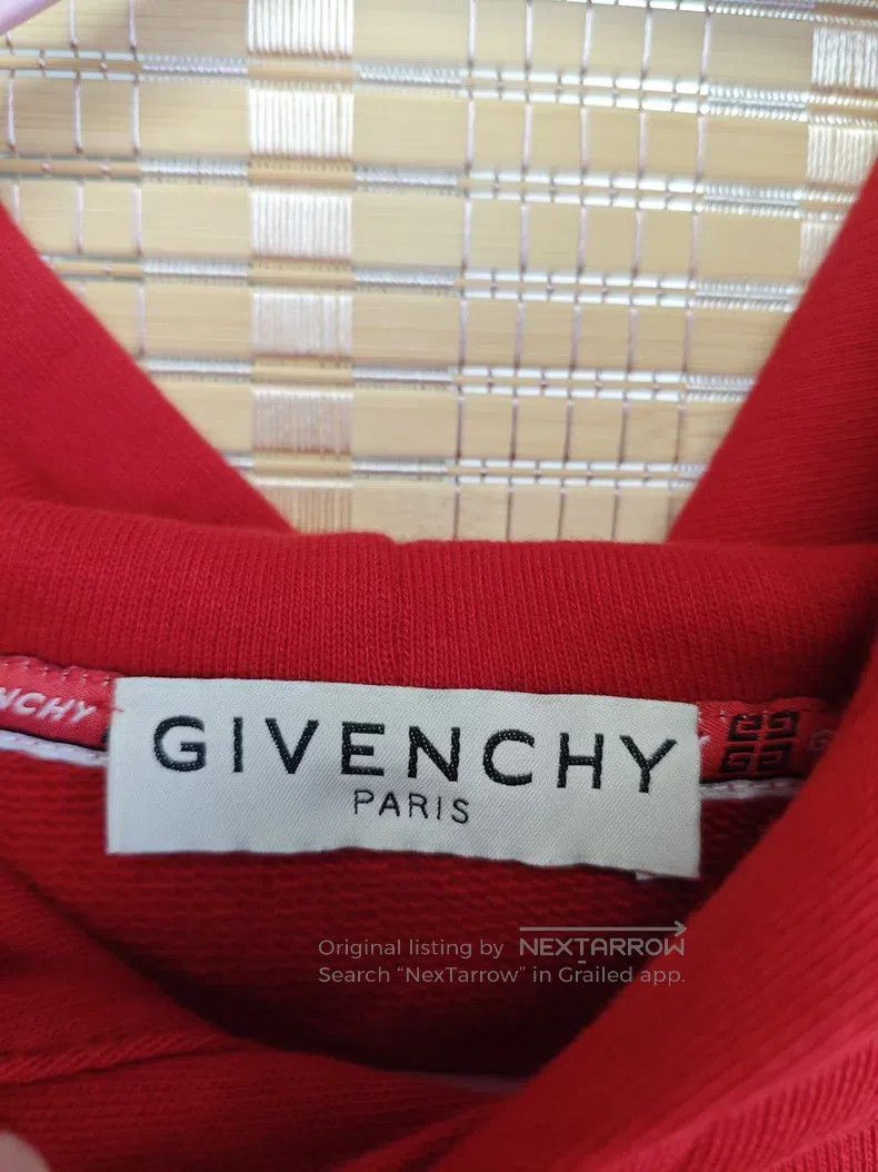 Givenchy Givenchy Red Hoodie Size US S / EU 44-46 / 1 - 4 Thumbnail