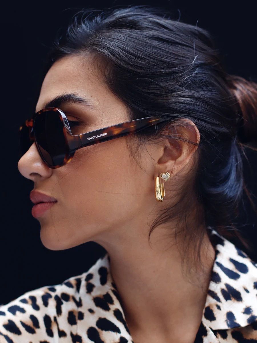 Saint Laurent Paris Saint Laurent Sunglasses SL652/F SOLACE 002 NEW AUTHENTIC Size ONE SIZE - 11 Thumbnail
