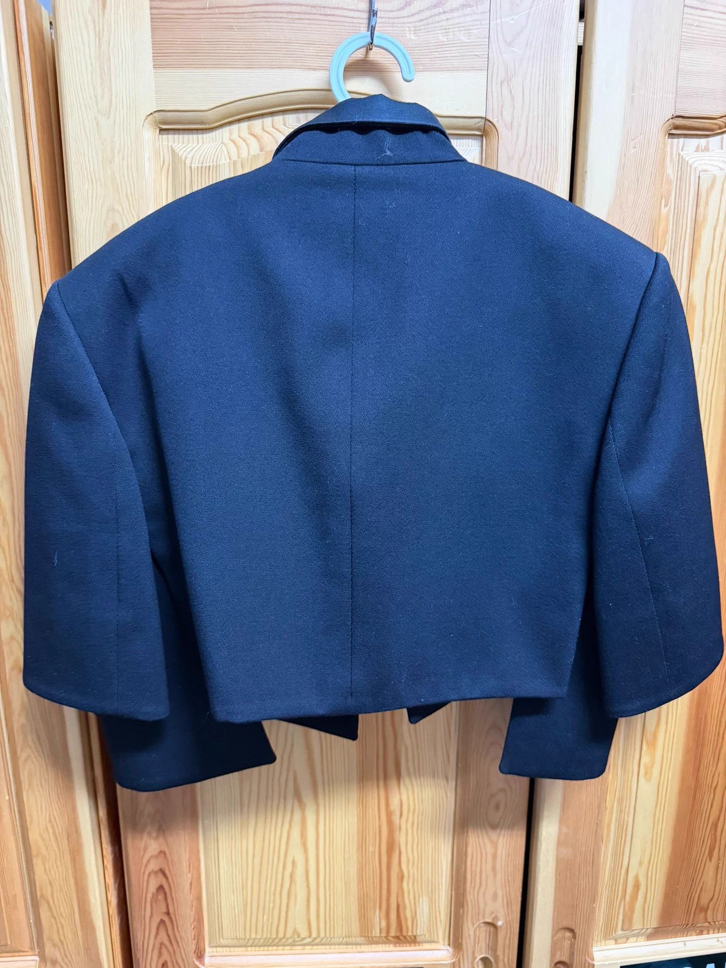 Louis Vuitton LV black short blazer 3/4 sleeves women's 38 Size S / US 4 / IT 40 - 2 Thumbnail