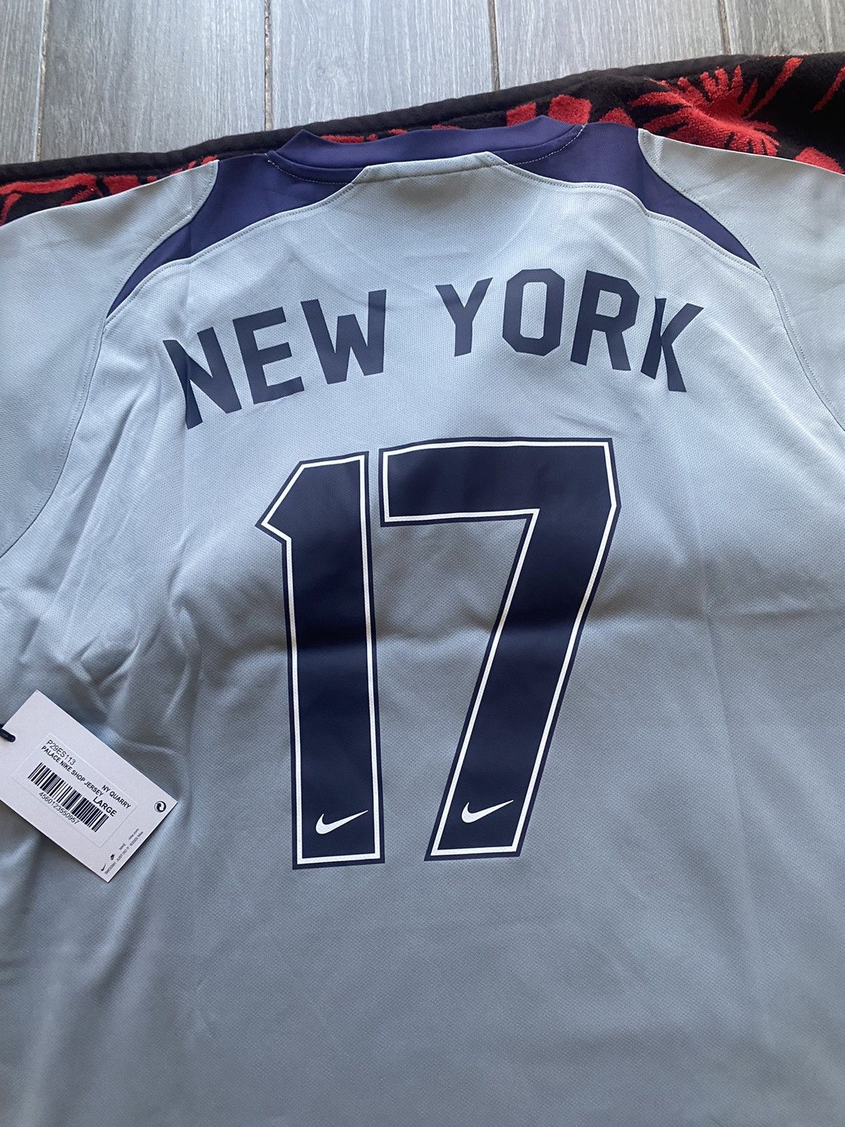 Palace Palace Nike Shop Jersey New York (NY) Large Size US L / EU 52-54 / 3 - 4 Thumbnail