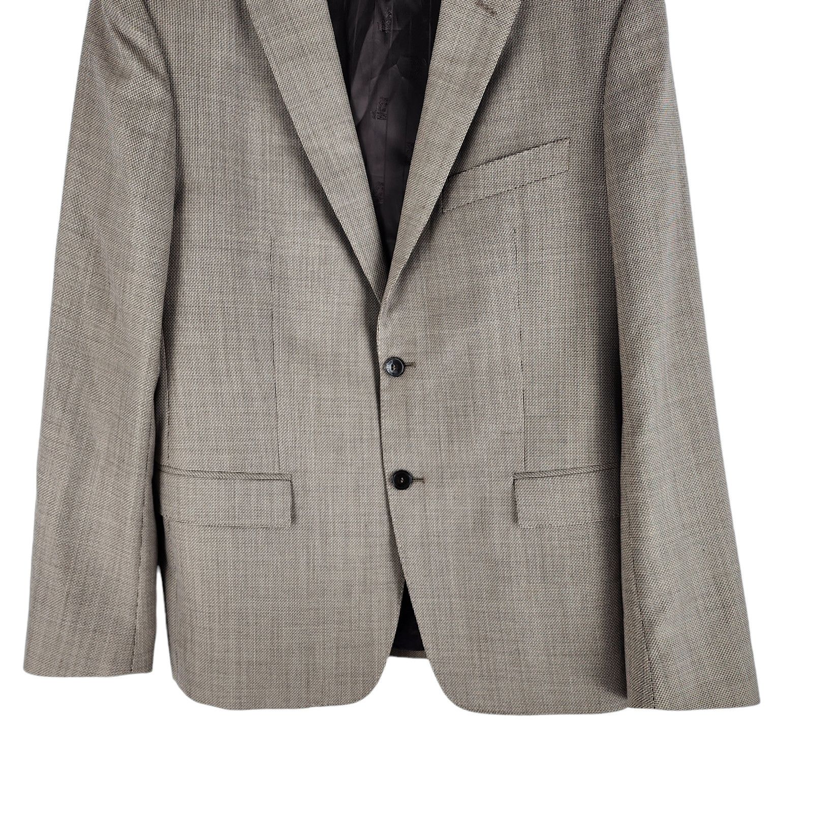 Versace Versace Collection Wool Polyester Double Vent Blazer 42R Size 42R - 3 Thumbnail
