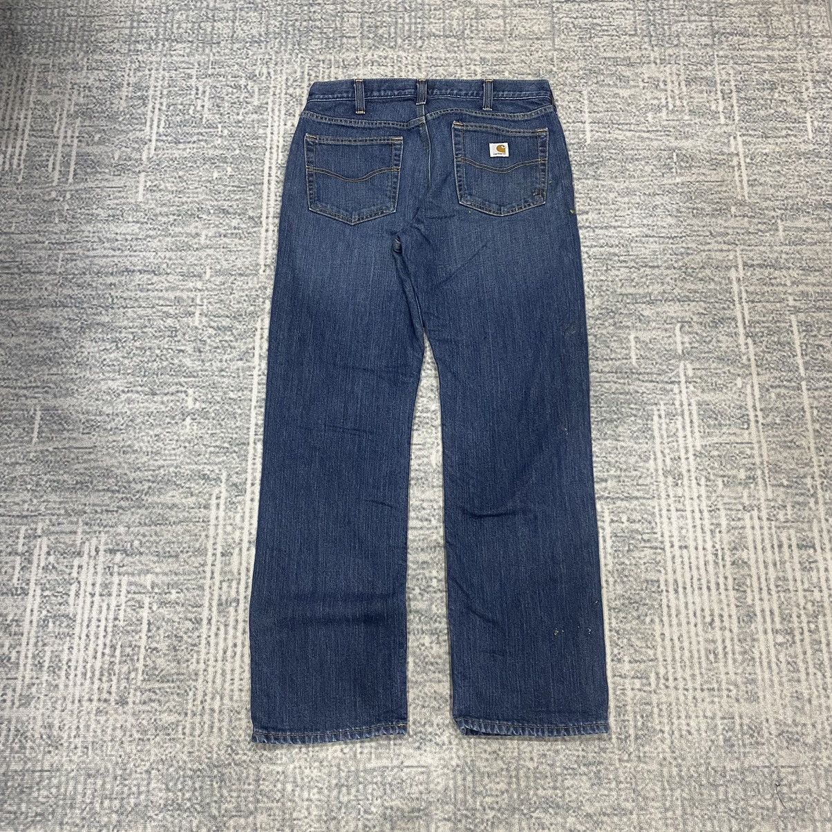 Carhartt Sick☠️ Carhartt Paint Splatter Jeans Workwear Winter 90s Size US 34 / EU 50 - 8 Thumbnail