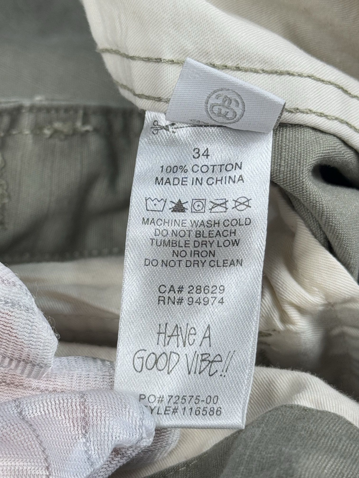 Stussy cargo pants Size US 34 / EU 50 - 7 Thumbnail