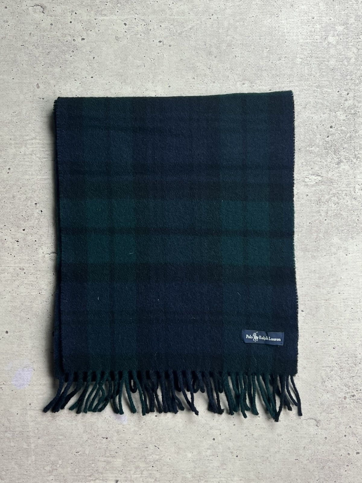 Polo Ralph Lauren × Vintage Vintage Polo Ralph Lauren Muffler Wool Scarves Size ONE SIZE - 4 Thumbnail
