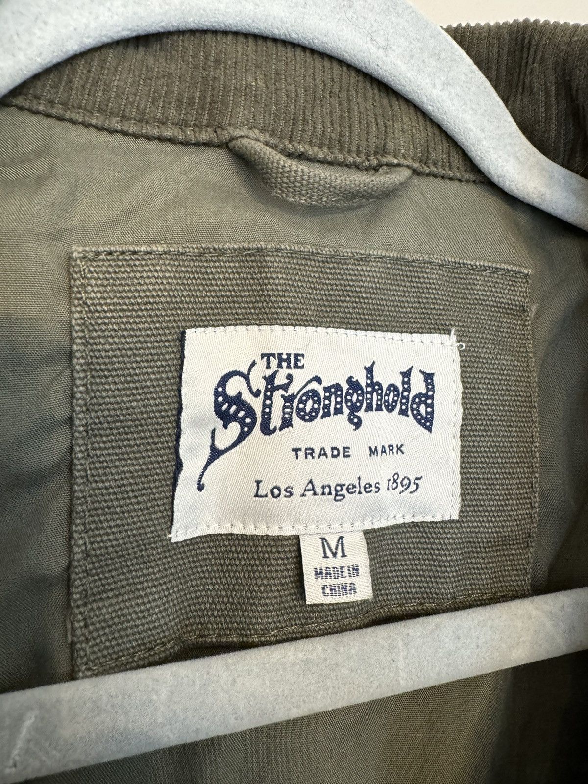 The Stronghold × Vintage The Stronghold zip up khaki jacket work wear progress rare Size US M / EU 48-50 / 2 - 3 Thumbnail