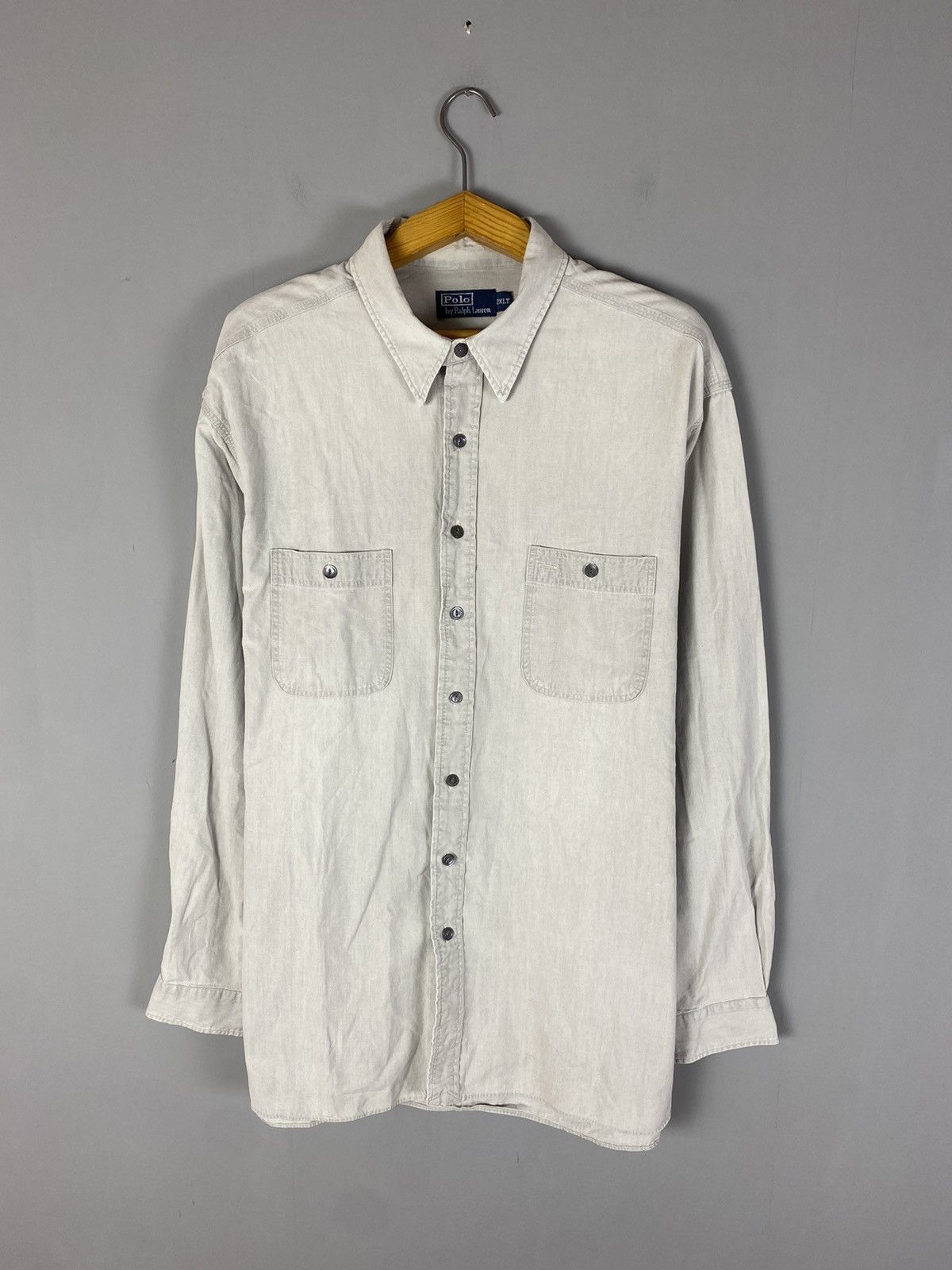 Polo Ralph Lauren Vintage 90s polo Ralph Lauren shirt Size US XXL / EU 58 / 5 - 1 Thumbnail