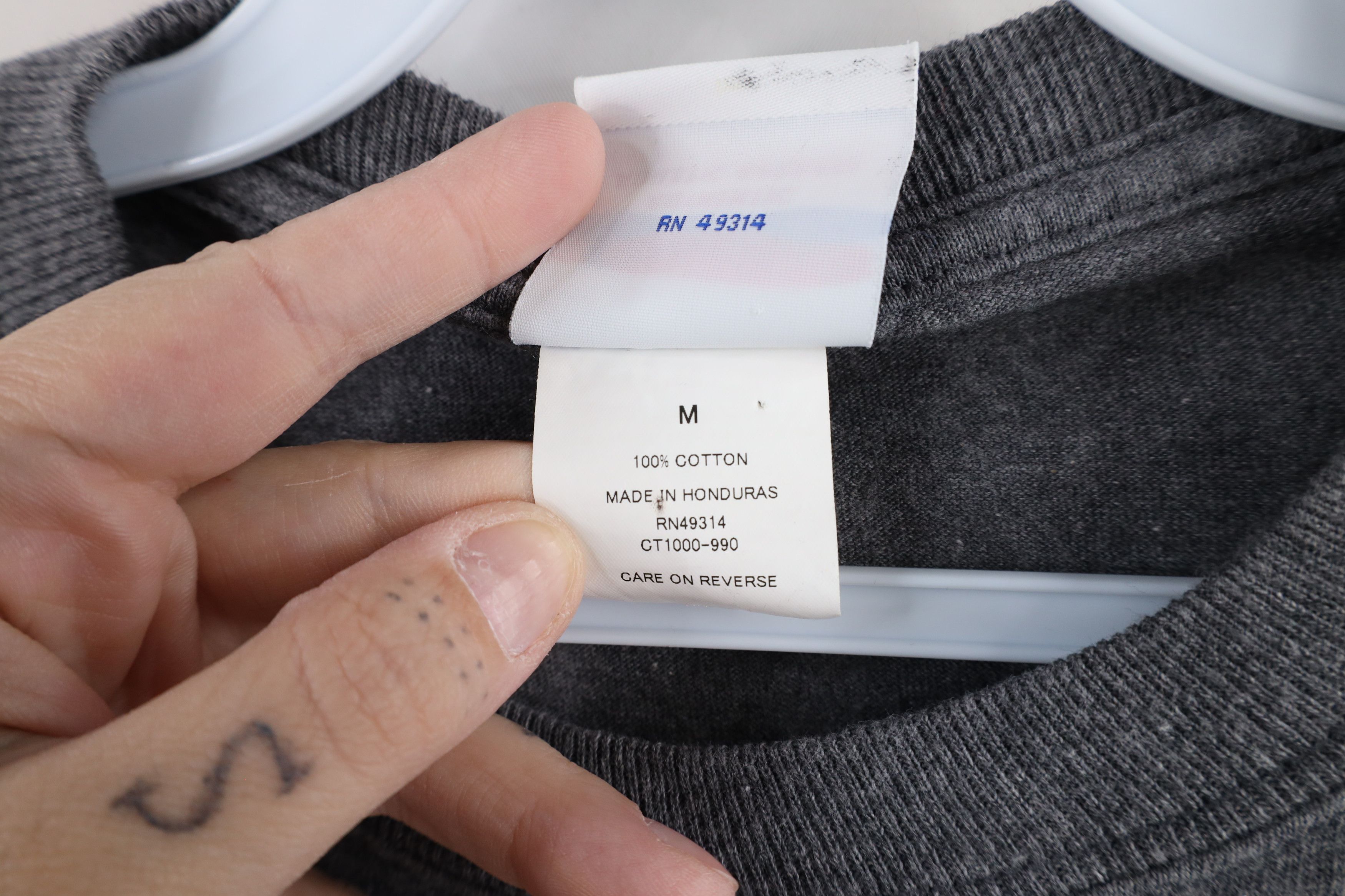 Champion × Vintage Vintage Champion Spell Out Block Letter Boston T-Shirt Gray Size US M / EU 48-50 / 2 - 7 Thumbnail