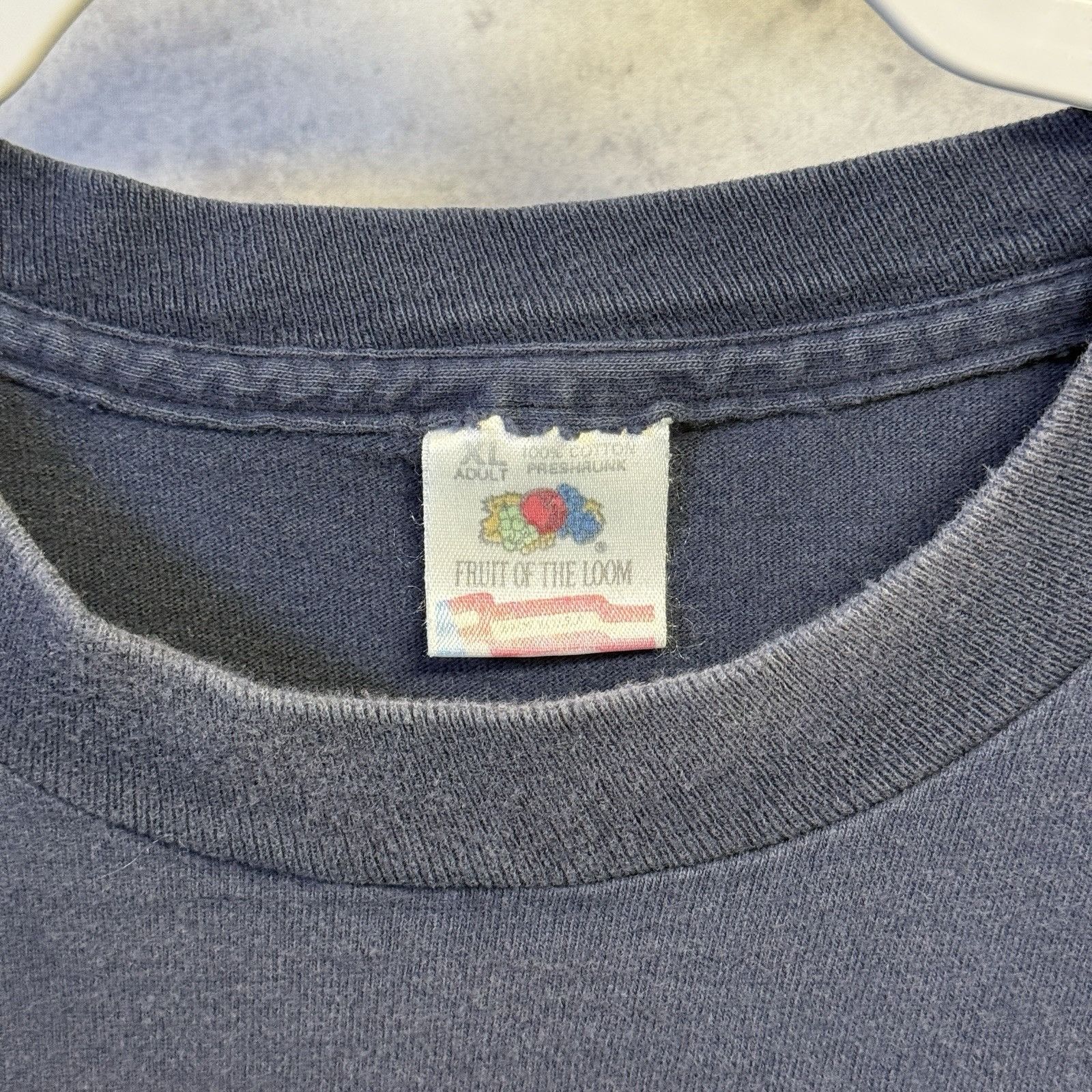 Vintage Vintage Showshoe Brewing Co Shirt Blue 90s California Nature Size US XL / EU 56 / 4 - 3 Thumbnail