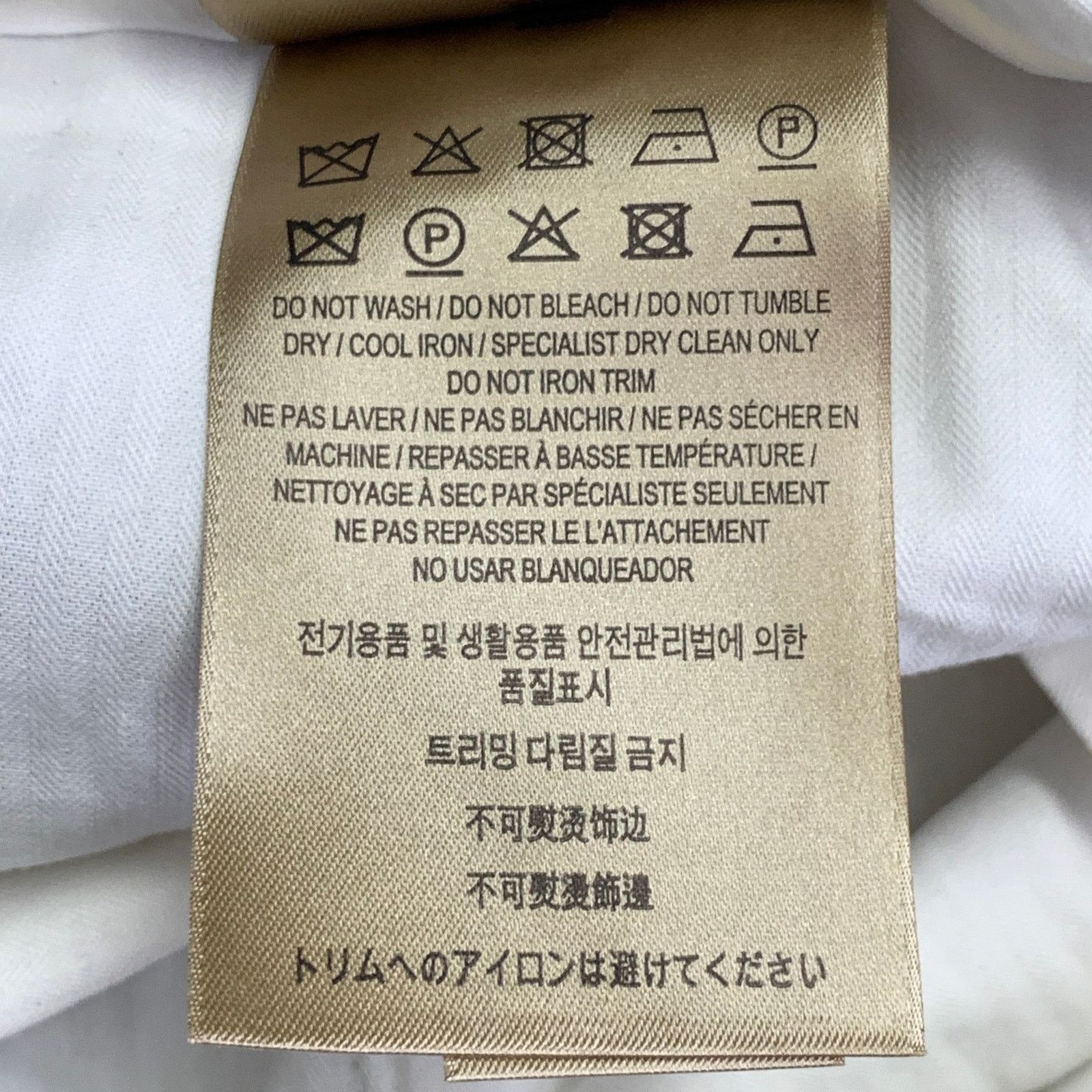 Burberry BURBERRY Size 40 Black Wool Tuxedo Dress Pants Size 40R - 7 Thumbnail
