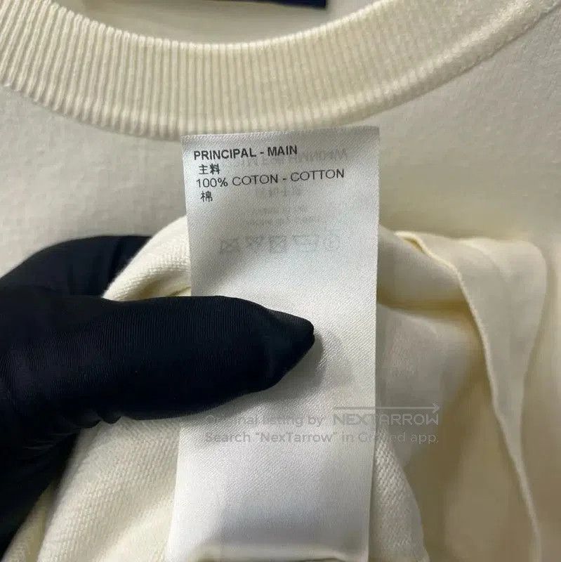 Louis Vuitton Louis Vuitton Summer Cream Cotton T. Size S / US 4 / IT 40 - 5 Thumbnail