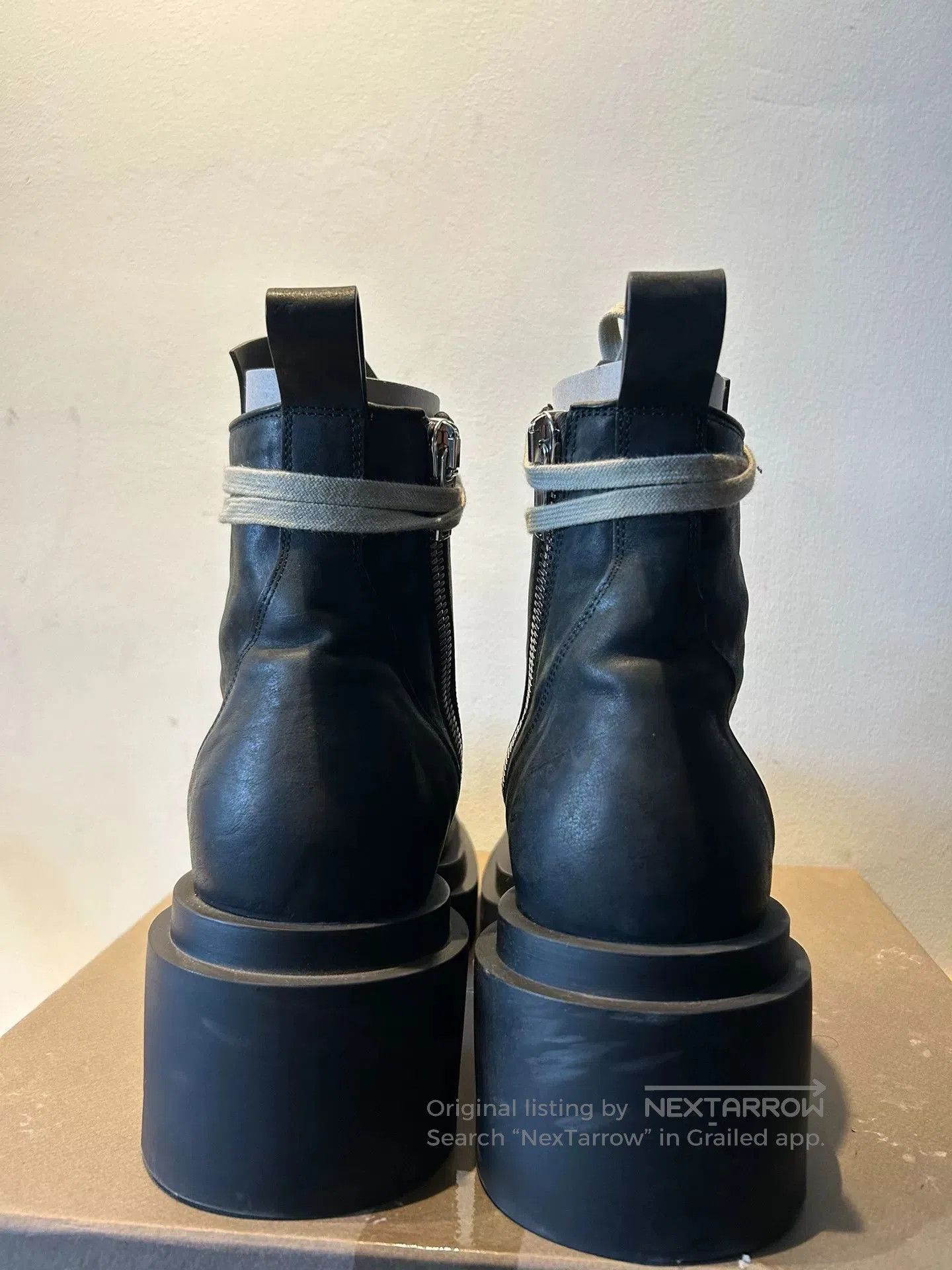Rick Owens rick owens army bogun high. Size US 10 / EU 43 - 4 Thumbnail