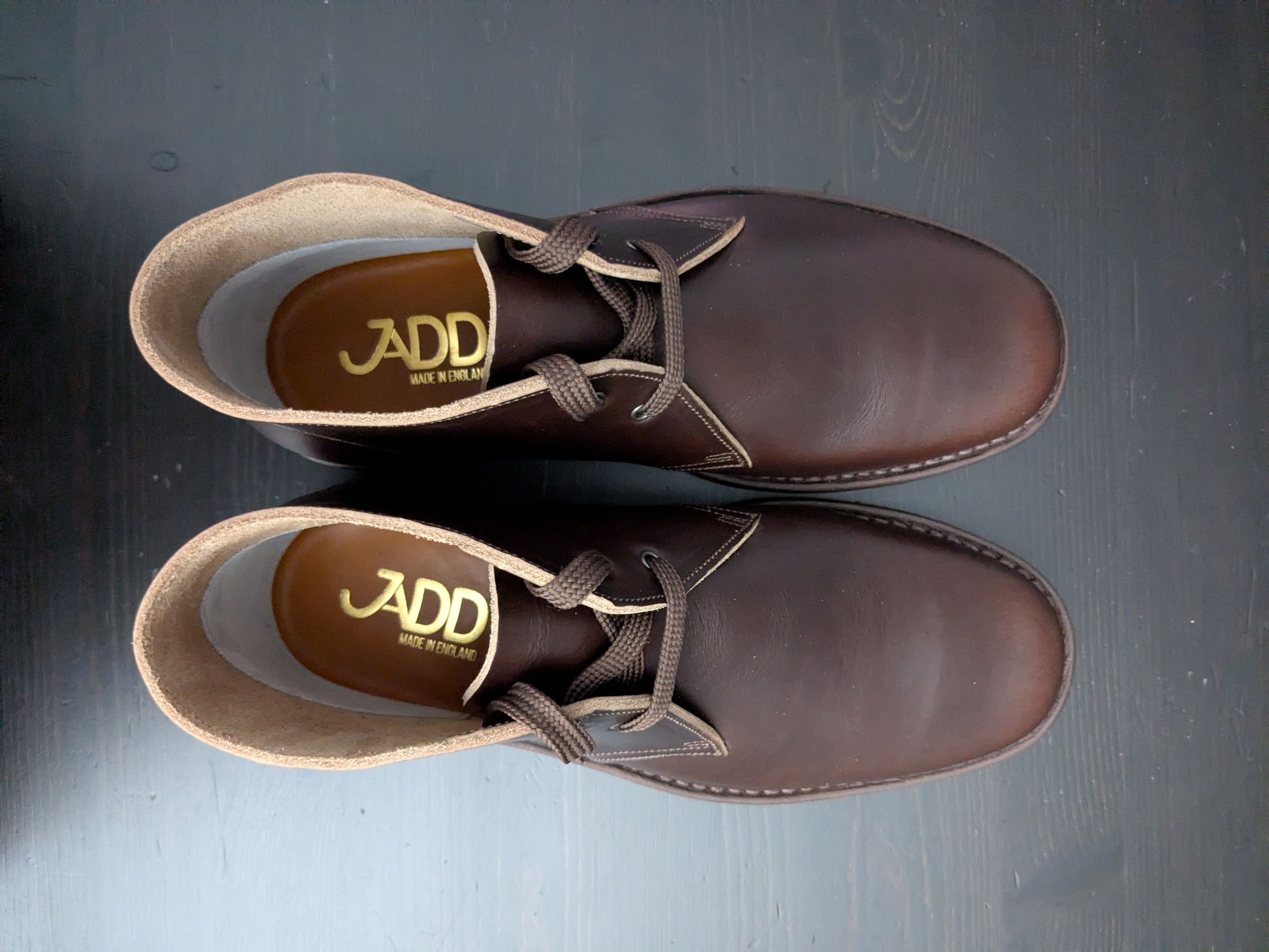 Designer Jadd Desert / Chukka Boot - UK handmade Size US 7.5 / EU 40-41 - 2 Thumbnail
