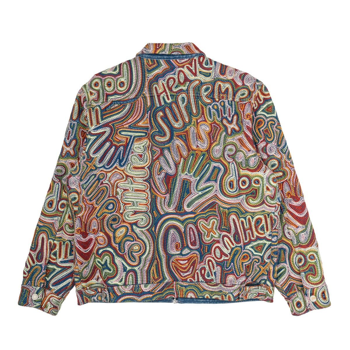 Supreme Chainstitch Denim Jacket Multicolor Size US L / EU 52-54 / 3 - 2 Thumbnail