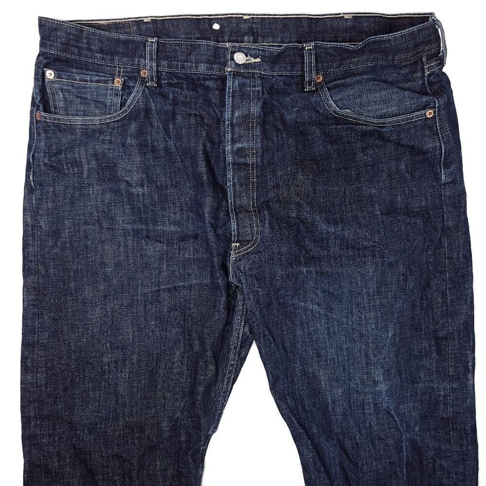 Levi's Y2K Levis 501XX Original Button Fly Jeans Mens 42x30 Size US 42 / EU 58 - 2 Thumbnail