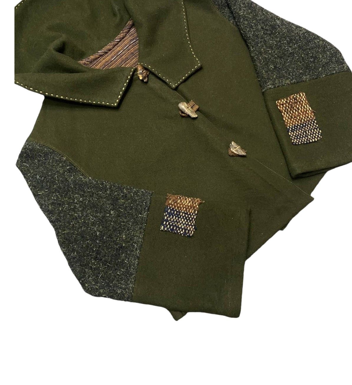 Japanese Brand ARCHIVE JAPANESE NO BRAND NO NAME CROP WOOL JACKET Size US M / EU 48-50 / 2 - 9 Thumbnail