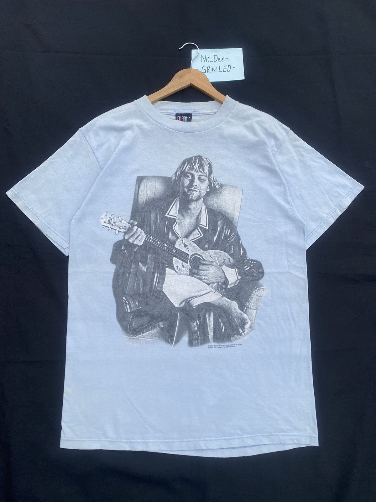 Band Tees Rare Vintage Kurt Cobain 1998 “The End of the Music” Tshirt Size US L / EU 52-54 / 3 - 1 Thumbnail
