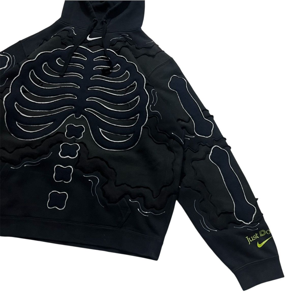 Nike Reworked Nike hoodie skeleton Size US M / EU 48-50 / 2 - 4 Thumbnail