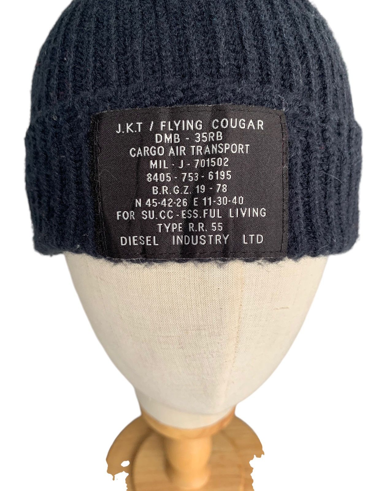Diesel Bundle Diesel Harry Rare Beanie Hats Size ONE SIZE - 12 Thumbnail