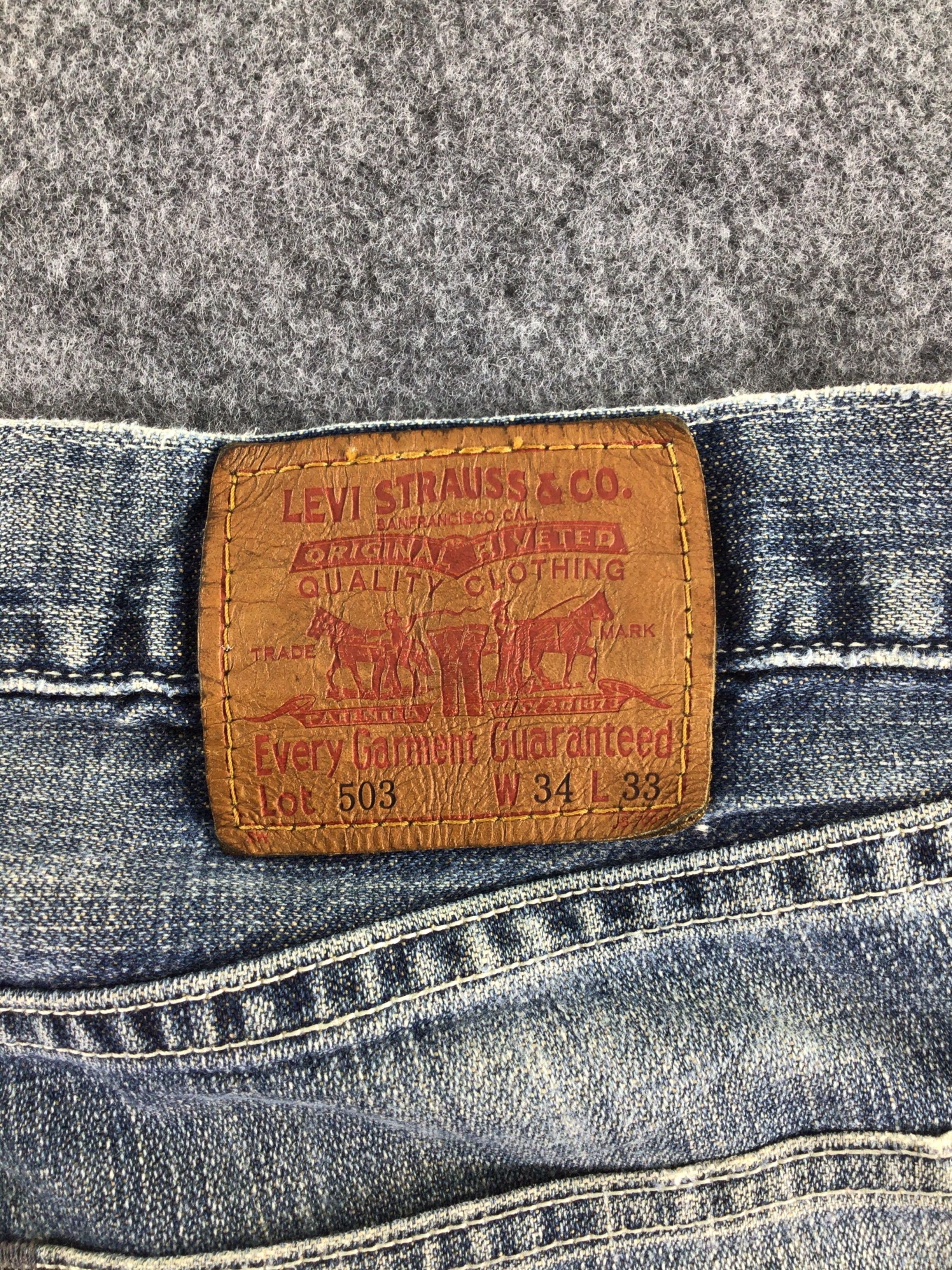 Levi's × Vintage Vintage Levis 503 Jeans-JM071 Size US 35 - 4 Thumbnail