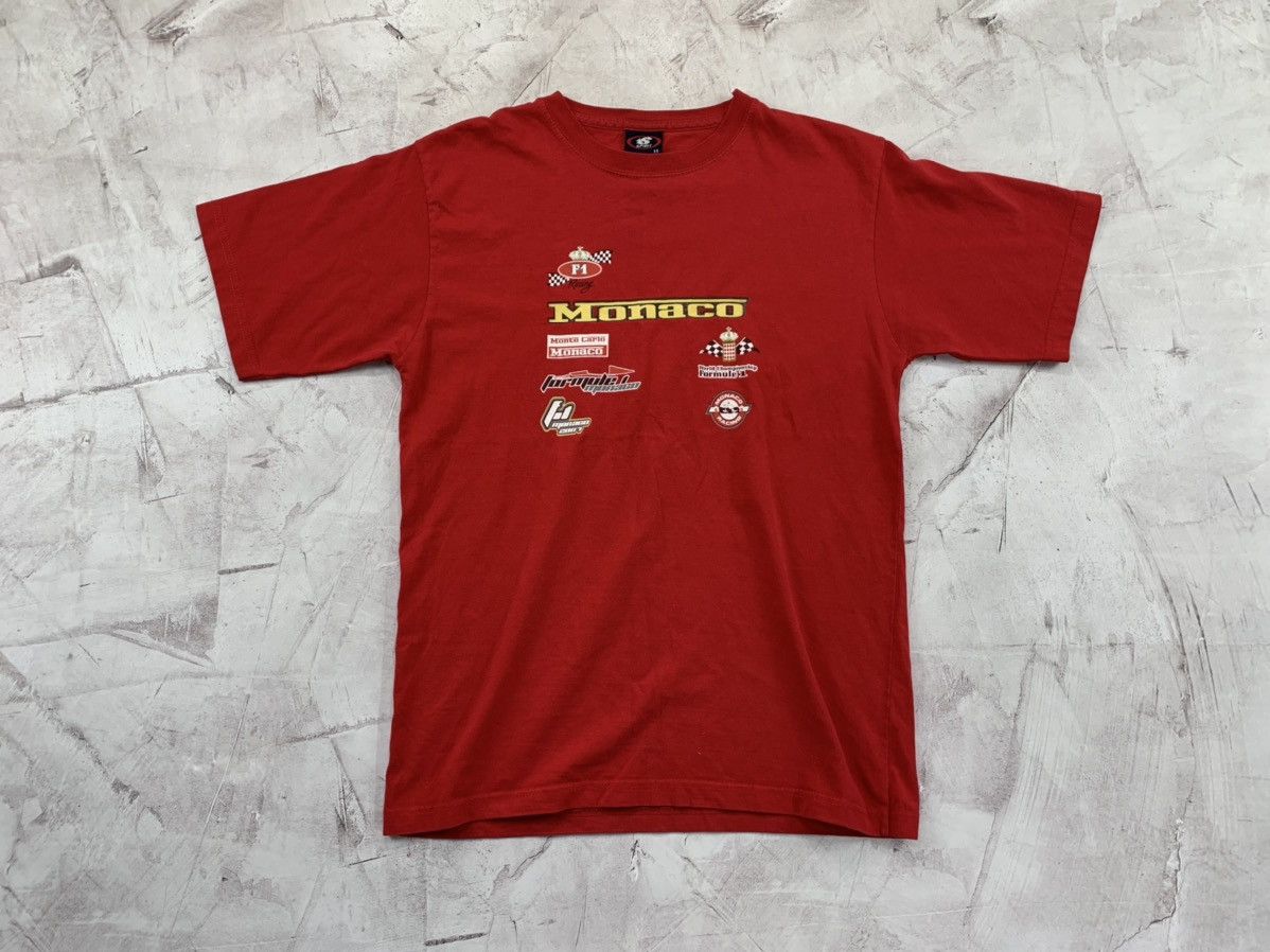 Vintage Mens vintage t shirt Monaco Grand Prix Formula 1 Size XS/S Size US S / EU 44-46 / 1 - 1 Thumbnail