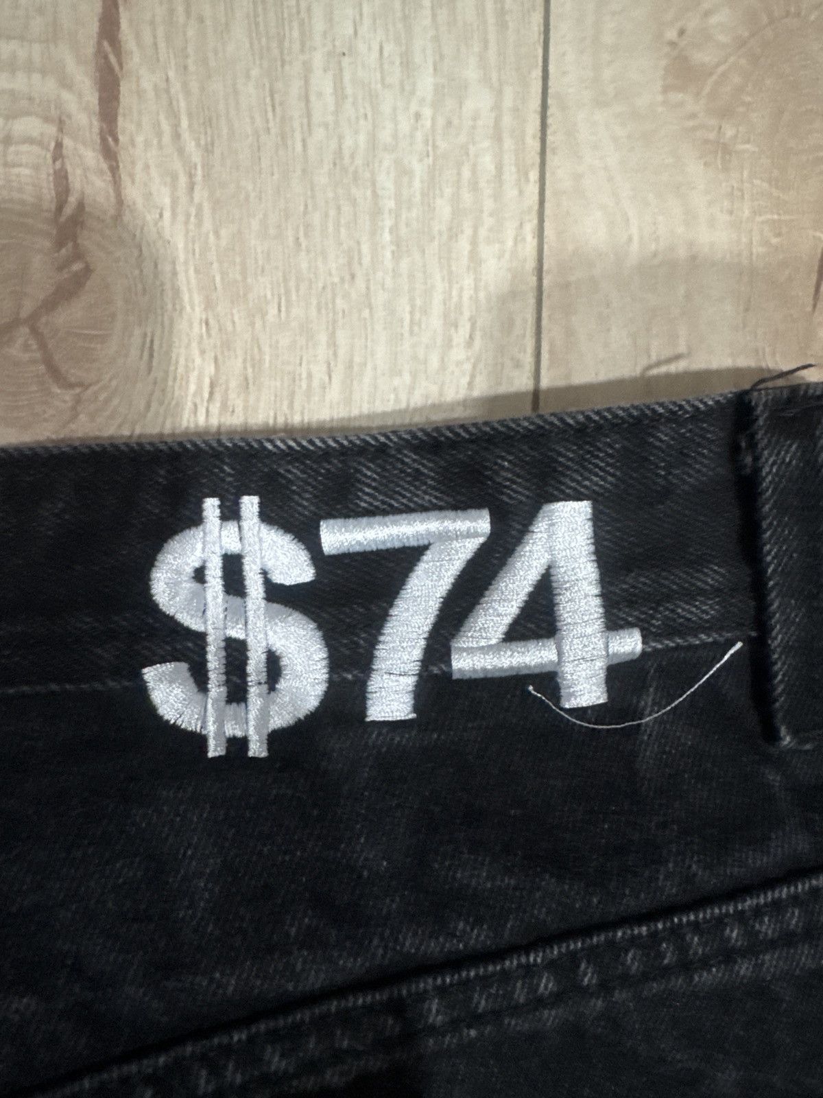Other 74 IS WAR Carpenter Denim Shorts Size US 34 / EU 50 - 4 Thumbnail