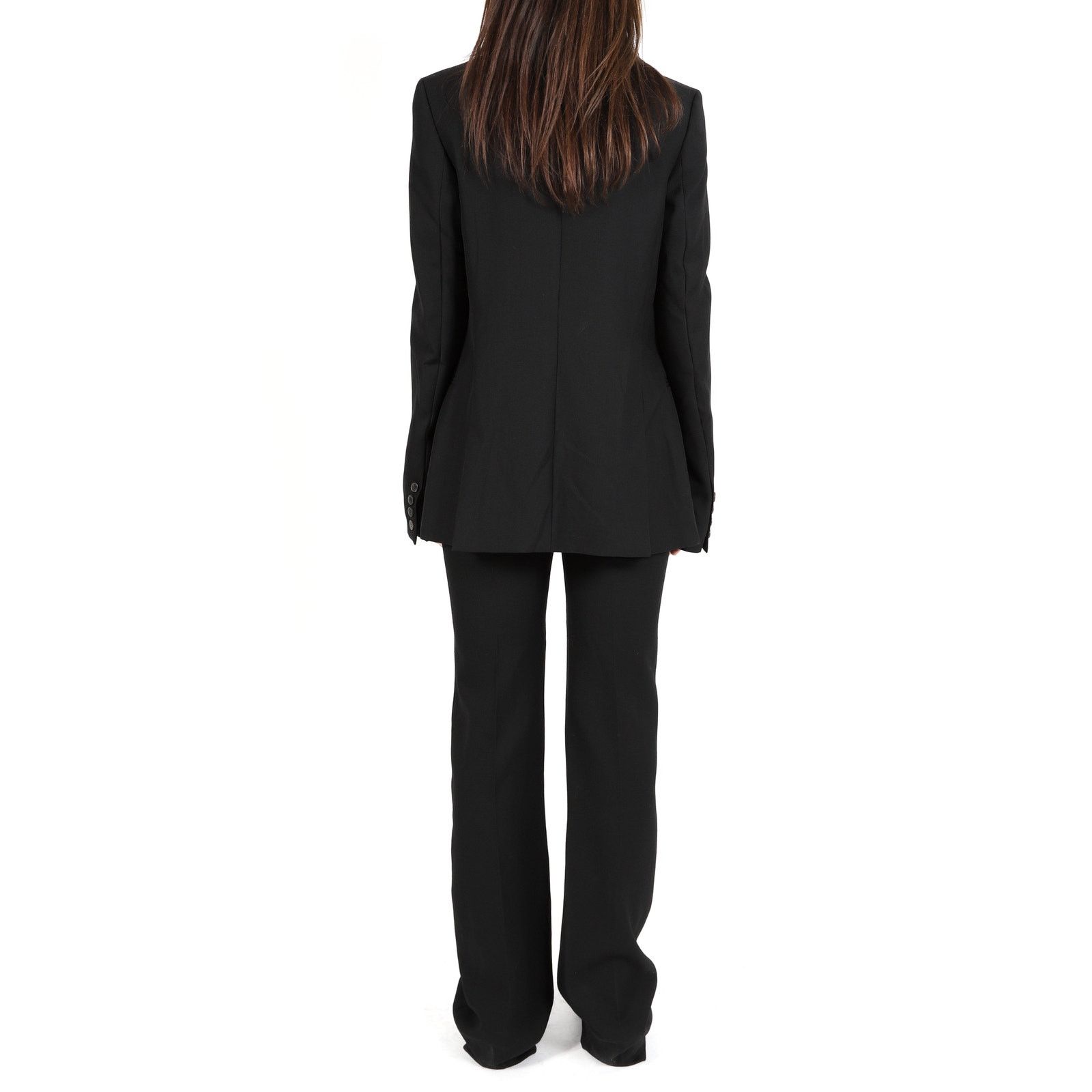 Haider Ackermann FW20 Silk Insert Blazer in Black Wool Size XS / US 0-2 / IT 36-38 - 4 Thumbnail