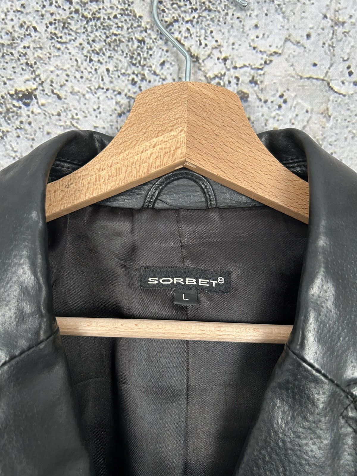 Genuine Leather Vintage Avant Garde Leather Jacket 90s Grunge Punk Rock Size US L / EU 52-54 / 3 - 5 Thumbnail