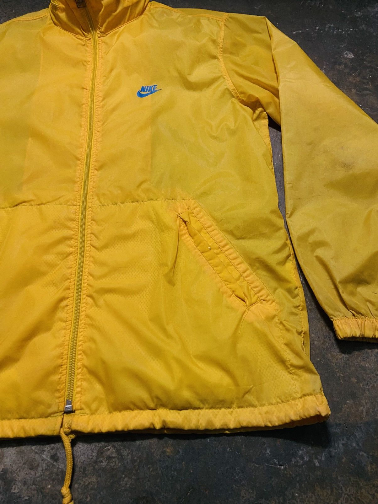 Nike 🔥🔥 Vintage 90s Nike Zipper Light Jacket Size US L / EU 52-54 / 3 - 8 Thumbnail