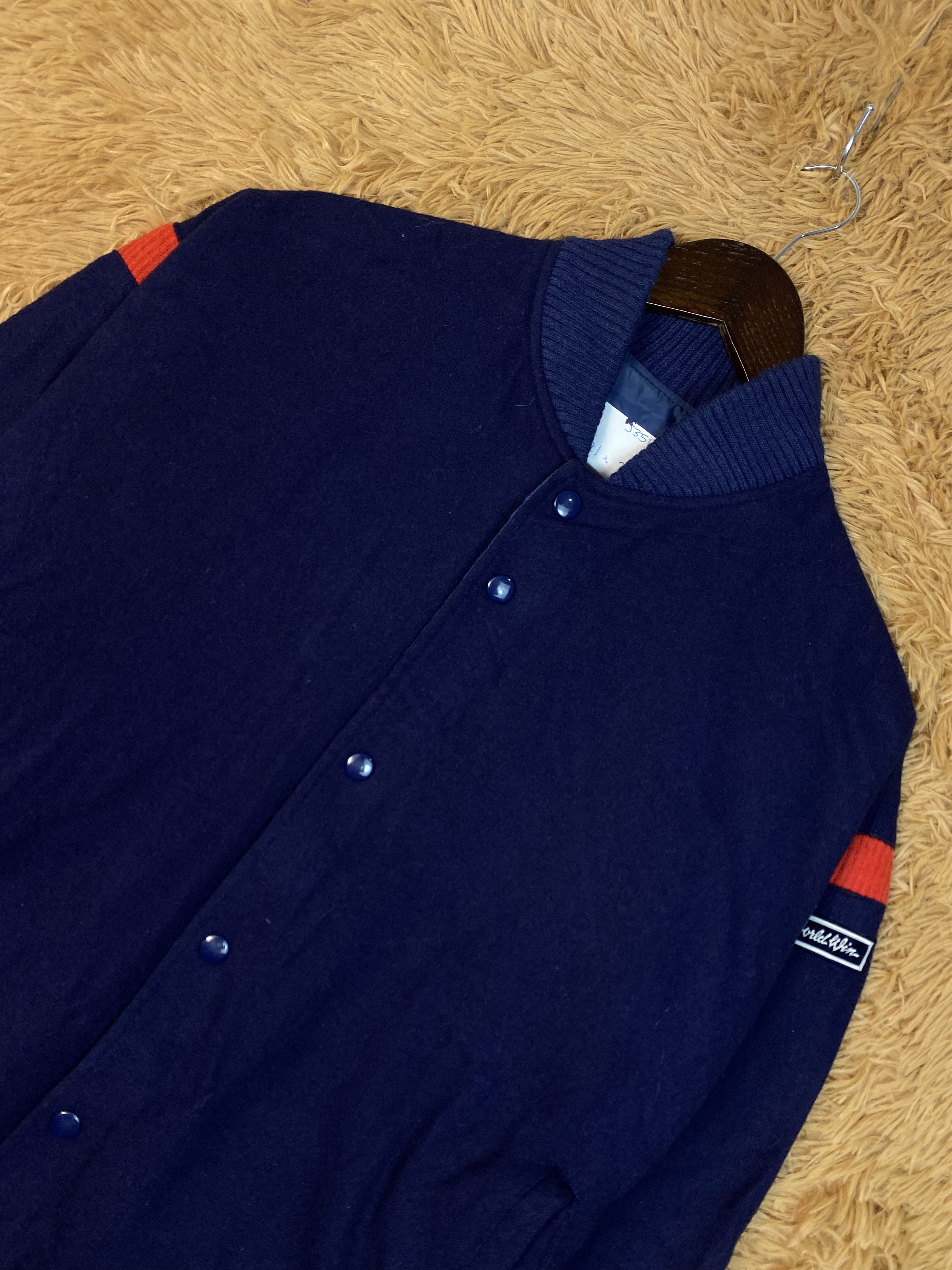 Mizuno Vintage Mizuno Varsity Jacket DJ0351 Size US S / EU 44-46 / 1 - 2 Thumbnail