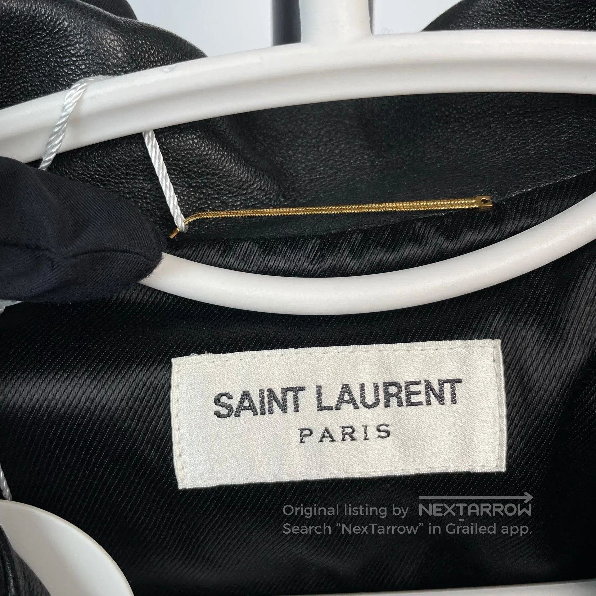 Saint Laurent Paris Saint Laurent Black Leather Fringe Vest. Size S / US 4 / IT 40 - 7 Thumbnail