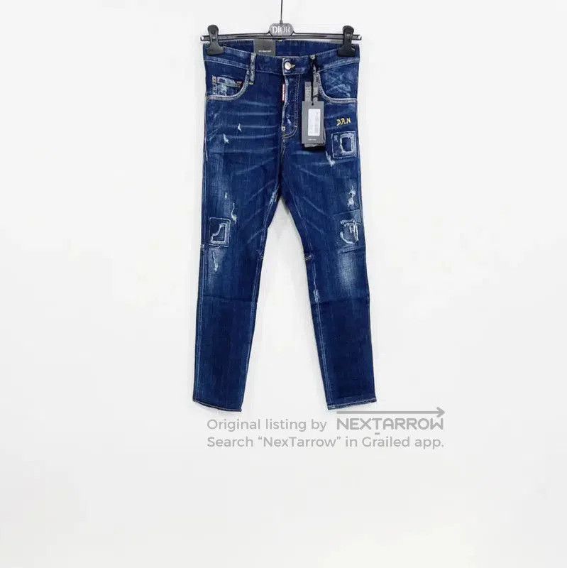 Dsquared2 DSQUARED2 Men's Casual Denim Pants in Dark Blue . Size US 27 - 1 Thumbnail