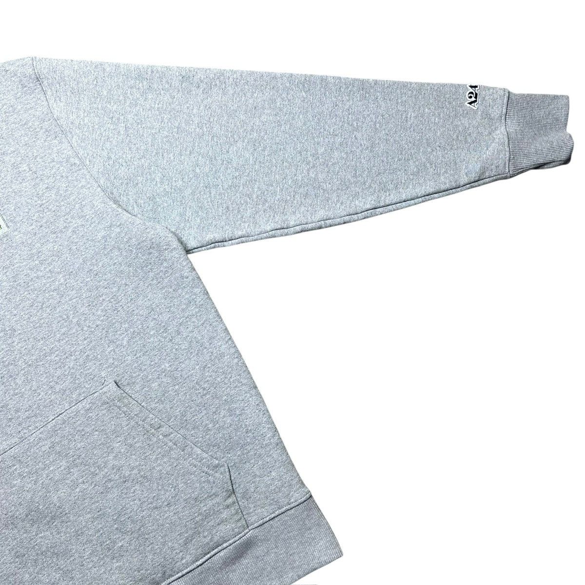 A24 A24 Movies Grey Embroidered Patch Pullover Hoodie Sz L Size US L / EU 52-54 / 3 - 8 Thumbnail